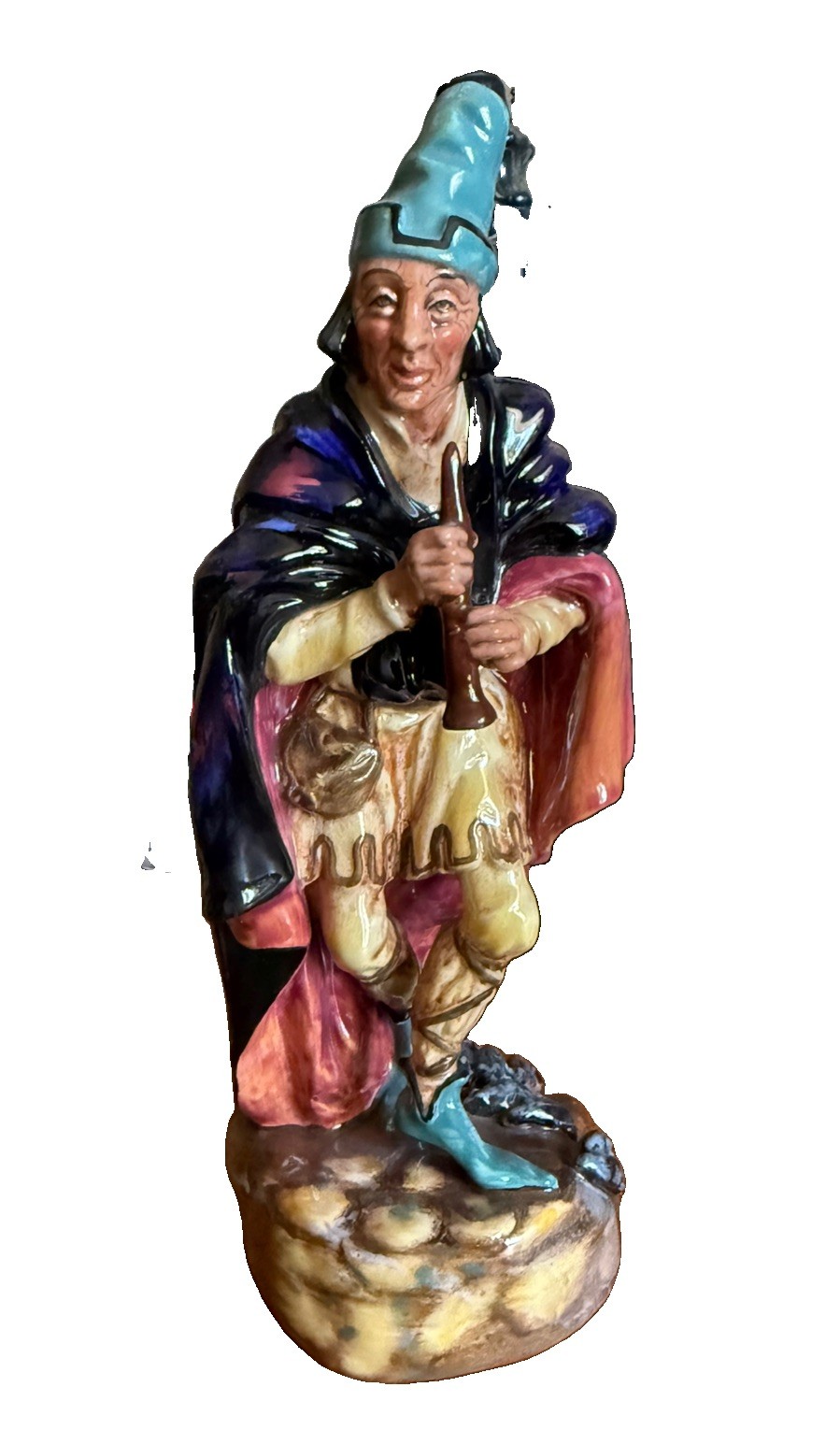 Royal Doulton,The Pied Piper,a magical vintage Porcelain Figurine. 