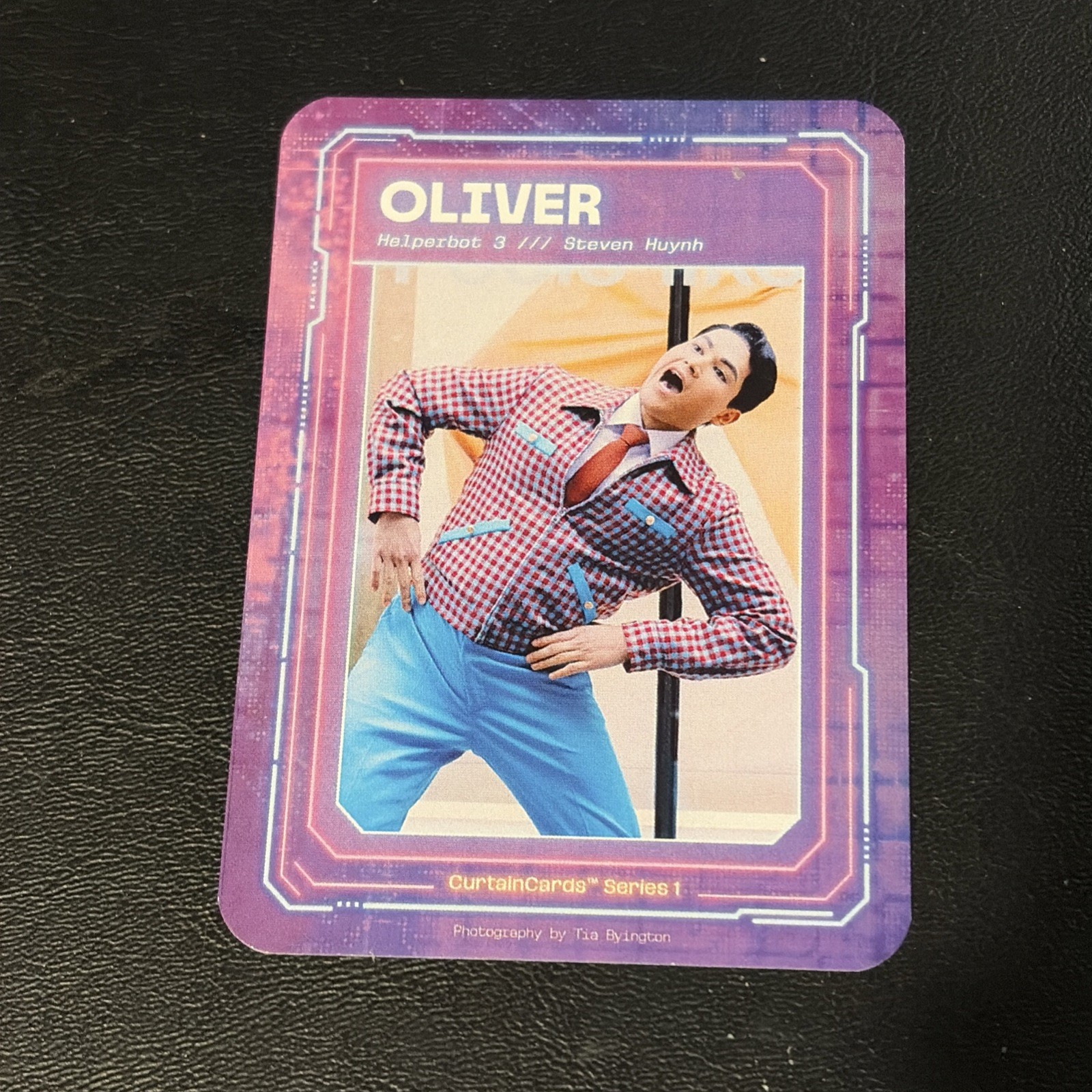 Maybe Happy Ending Broadway Curtain Card Steven Huynh Oliver Helperbot 3