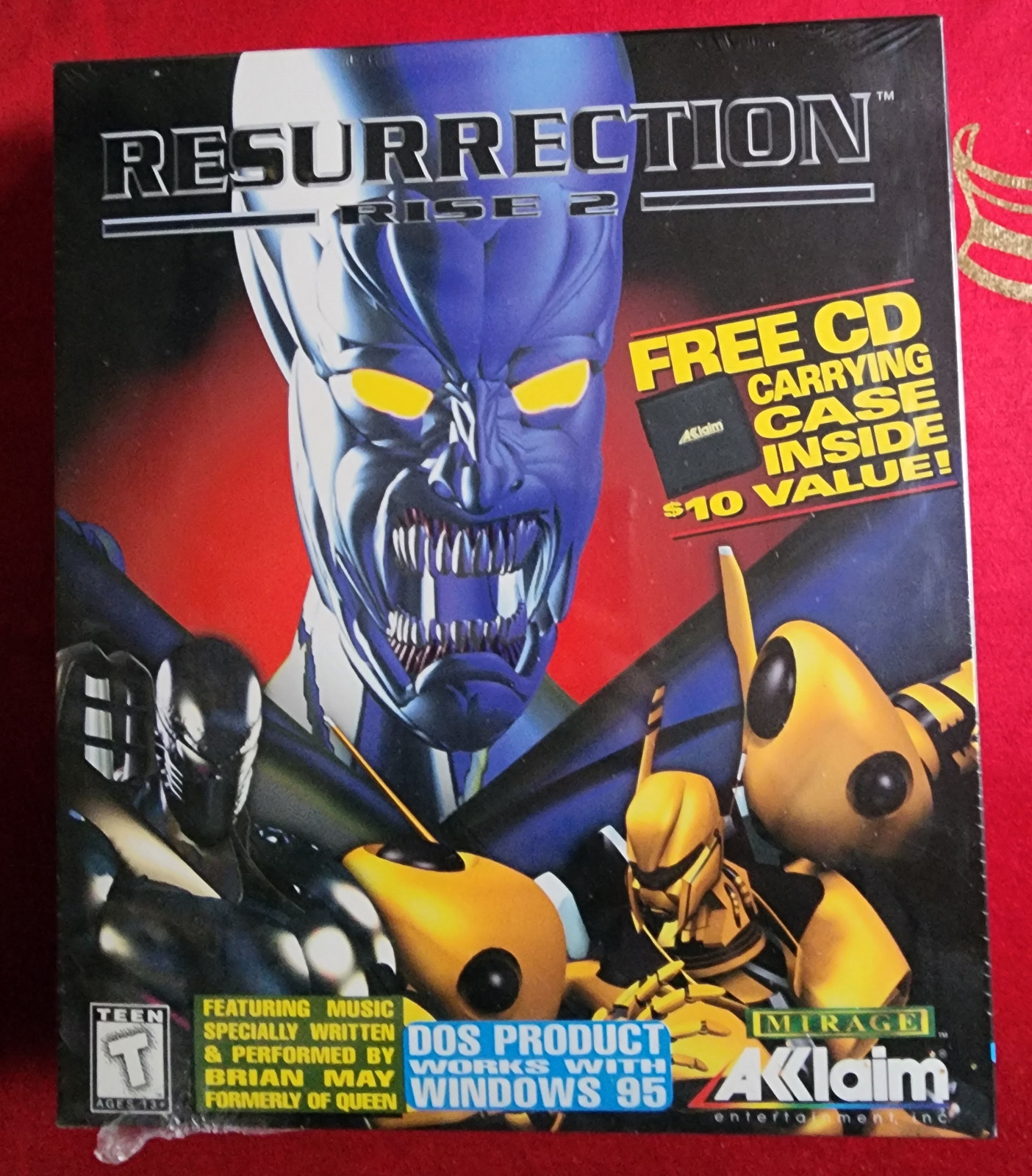 Rise 2 Resurrection (1996) PC Fighting Game Big Box New Factory Sealed - Rare