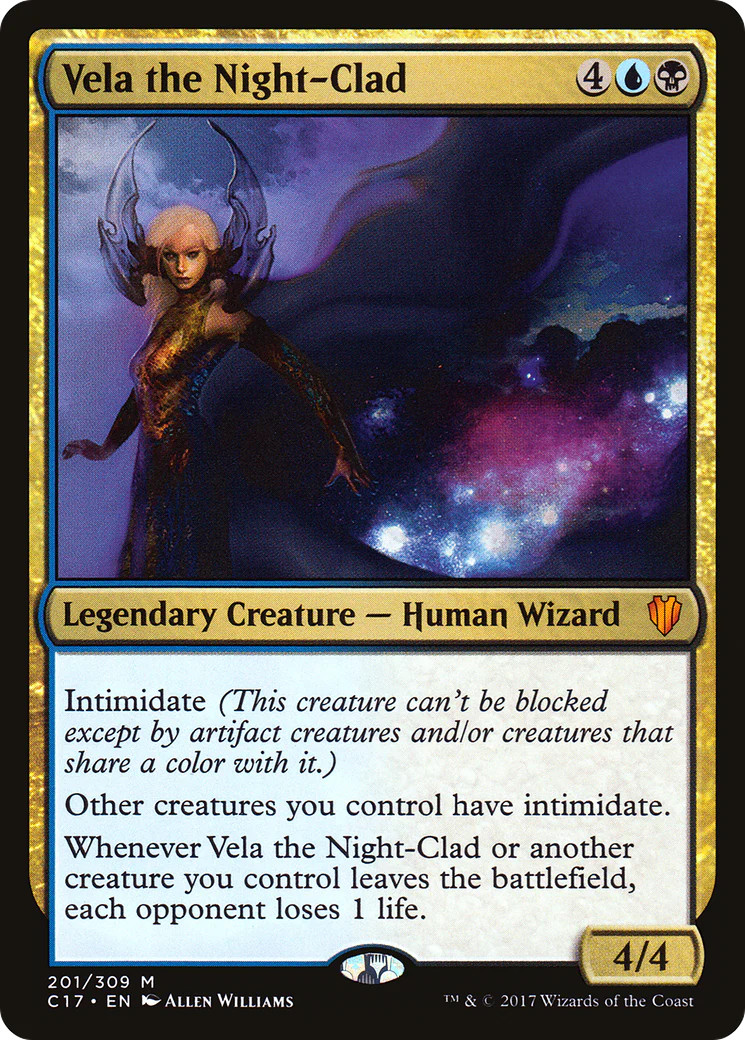 Vela the Night-Clad [Commander 2017] Magic MTG