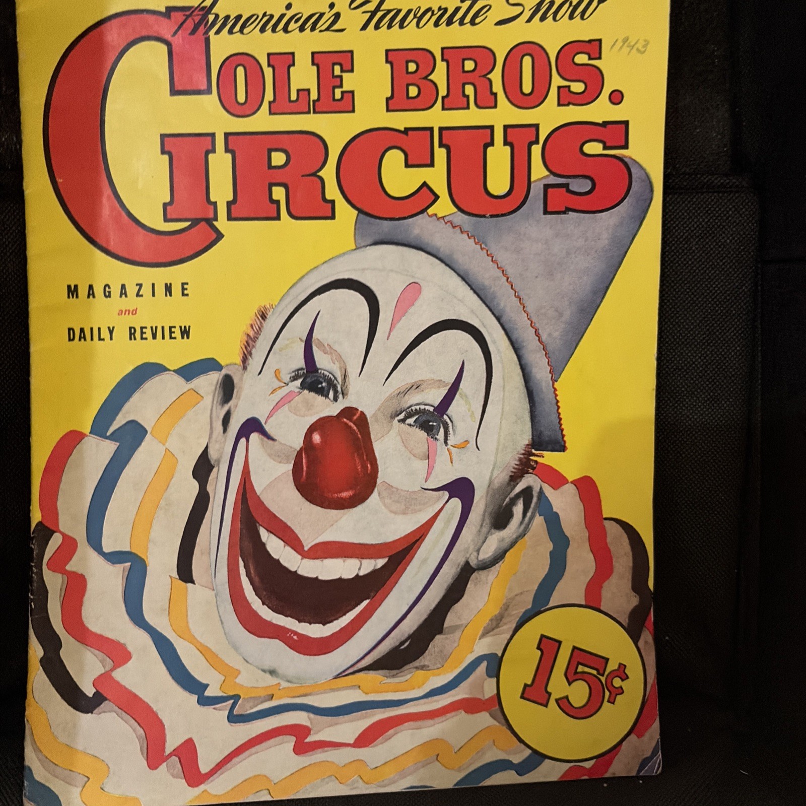Cole Brothers Circus Magazine From 1943