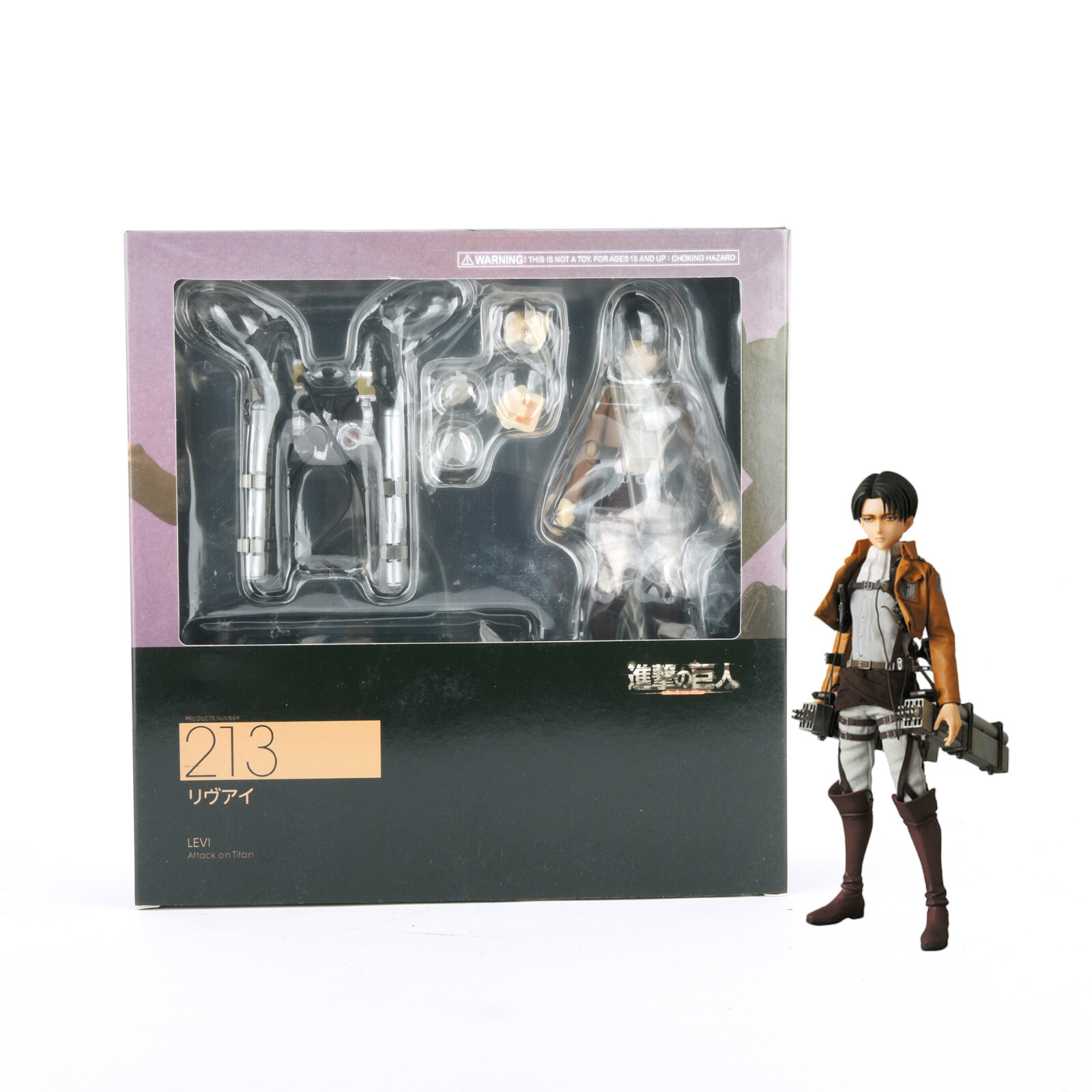 Attack on Titan Levi Shingeki no Kyojin #213 Figure w/Accessory 5