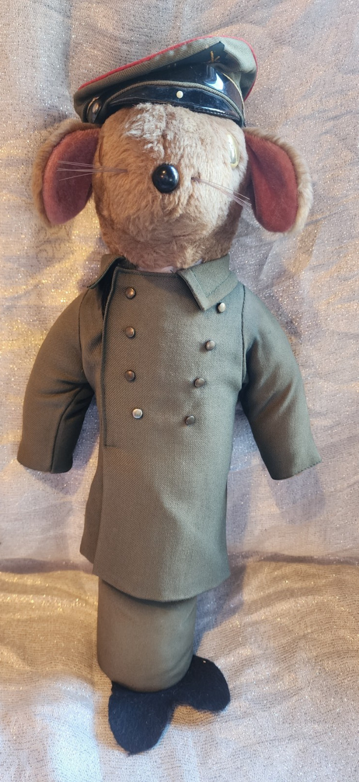 Vintage 1950\'s Harrods  London Doorman Jane\'s Original Doorstop Mouse 46cm tall