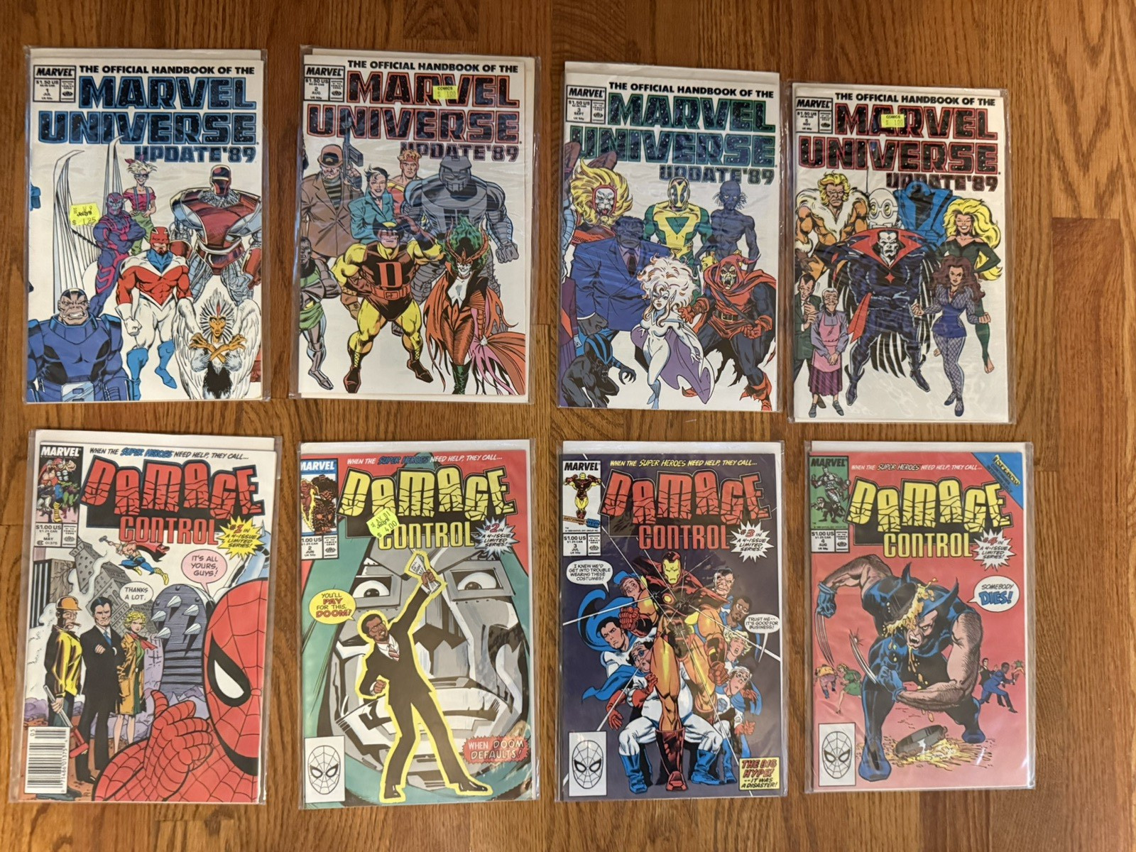 Damage Control #1-4 Complete Series Marvel Universe 1 2 3 5 Comics Lot