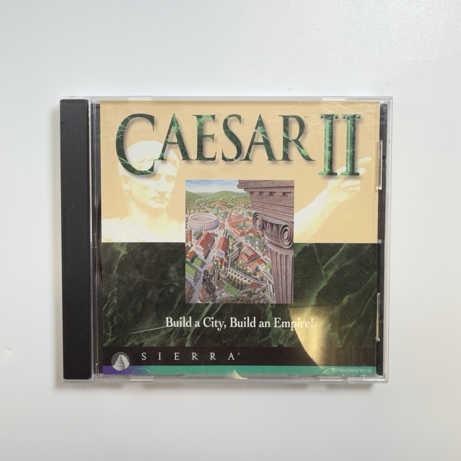 Caesar II 2 by Sierra Building Simulation PC Game CD-ROM