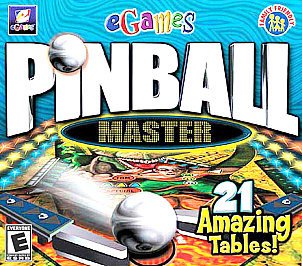 Video Game PC Pinball Master 21 Tables eGames NEW SEALED Jewel