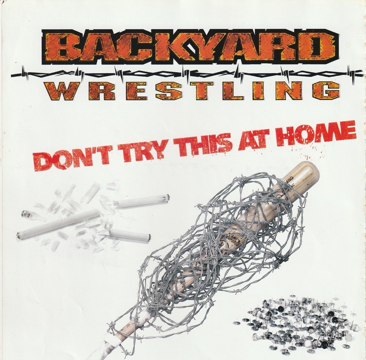 2003 Backyard Wrestling: Don't Try This at Home Orig Print Ad 20x27cm GPM 176