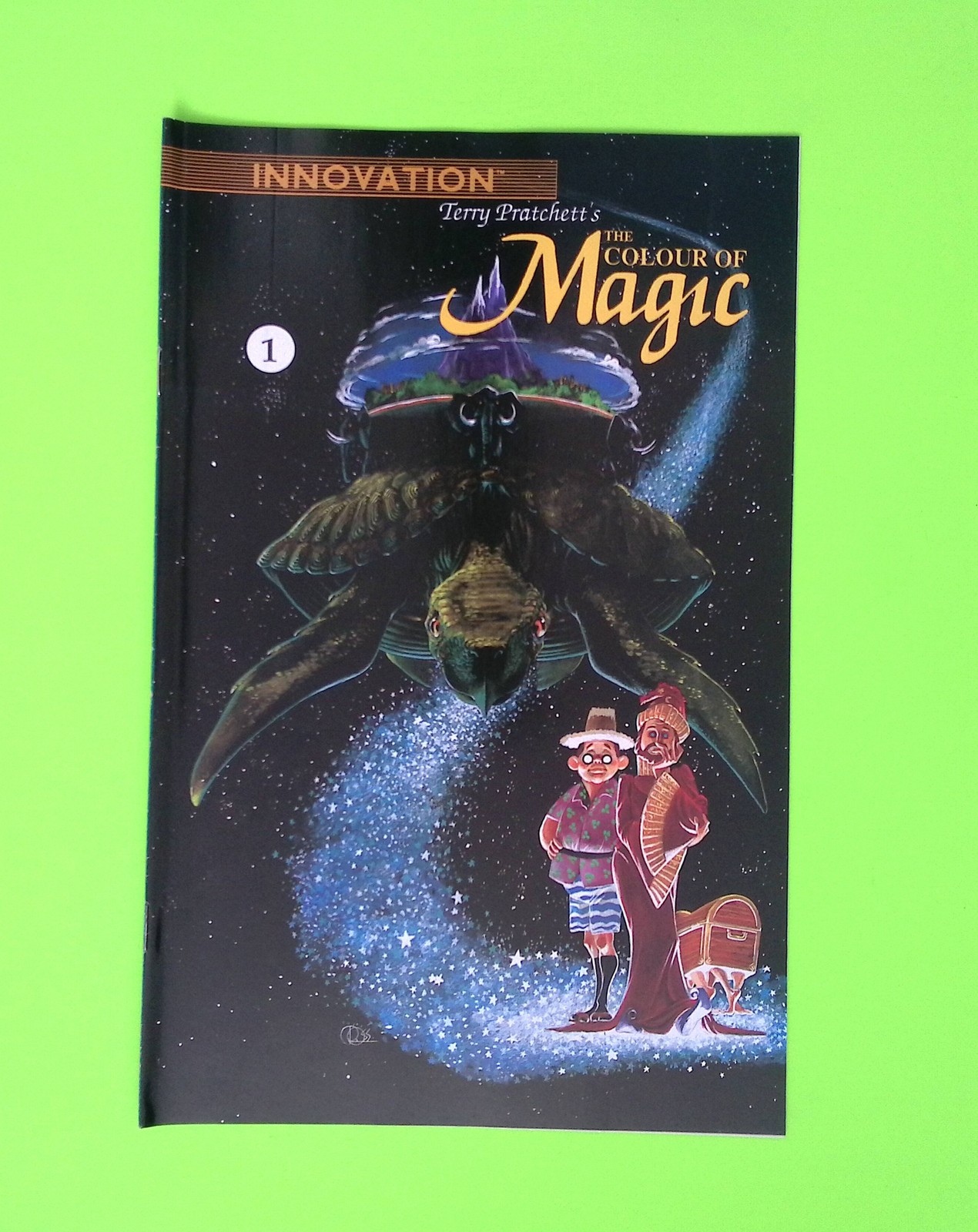 Terry Pratchett\'s The Colour of Magic #1 1991 Innovation Publishing B93-39