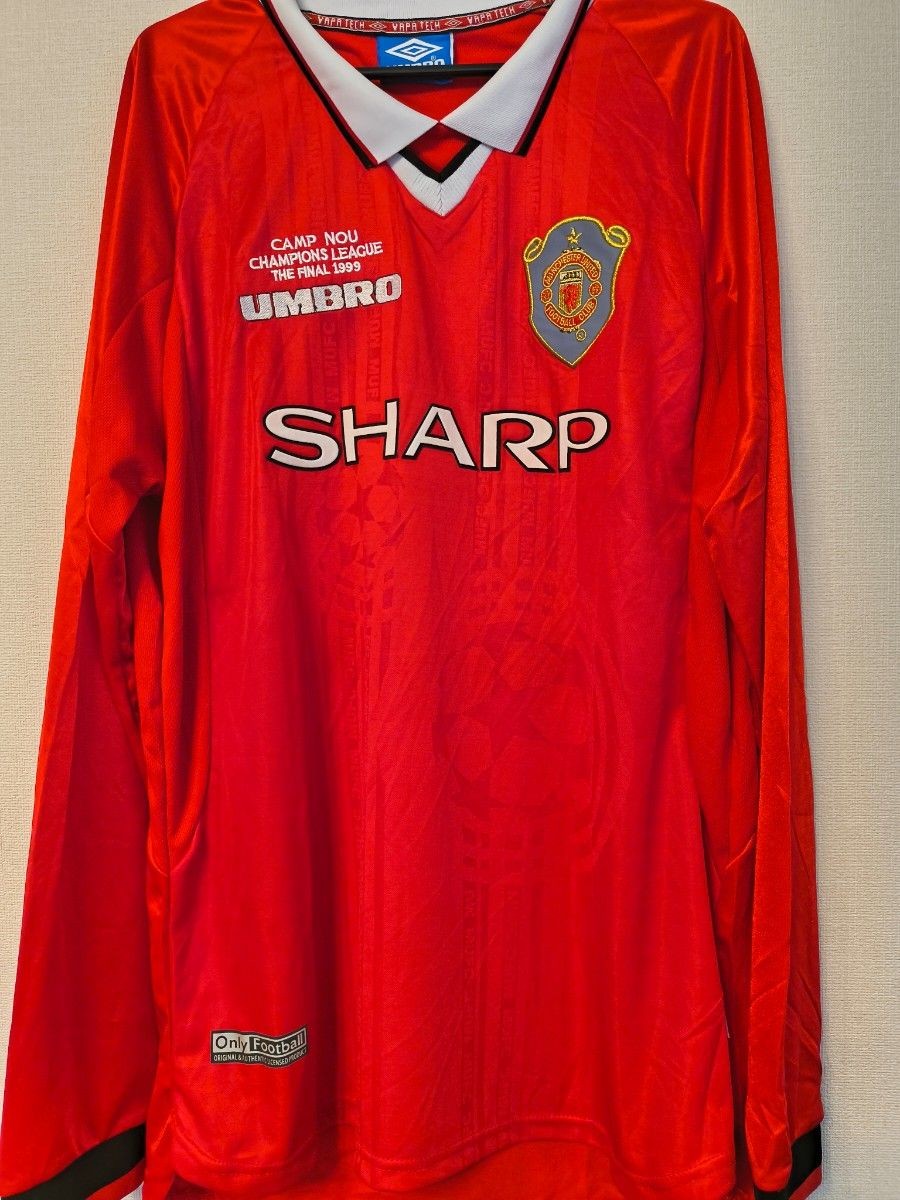 Manchester United 1999 00 Home Long Sleeve Shirt Solskjaer Marking From Japan