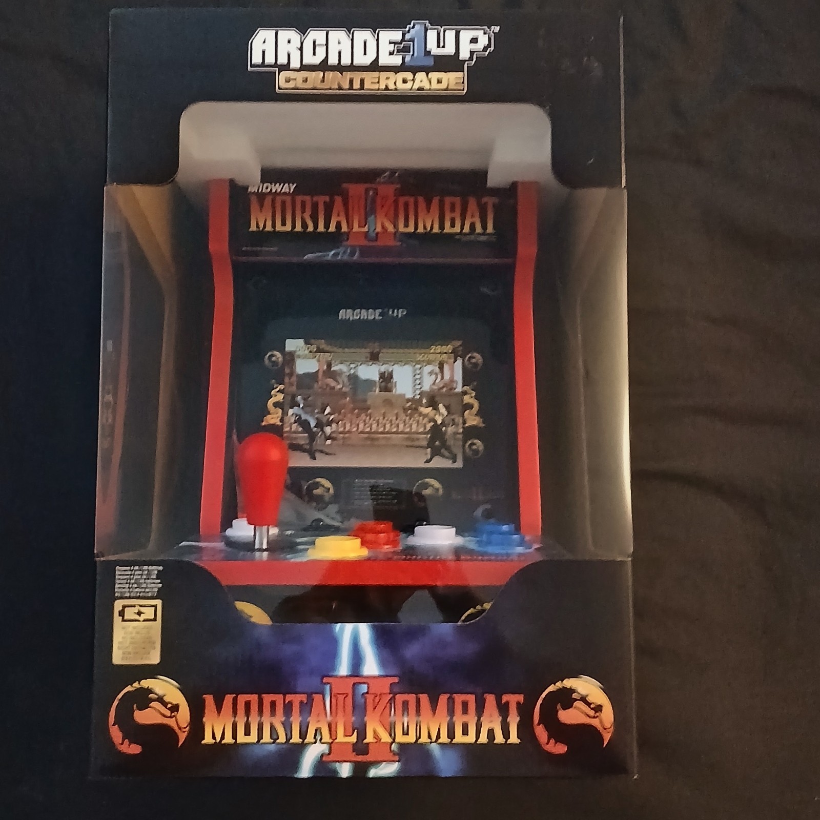 Mortal Kombat II Countercade Arcade 1up. 3 Games In 1 Sealed New