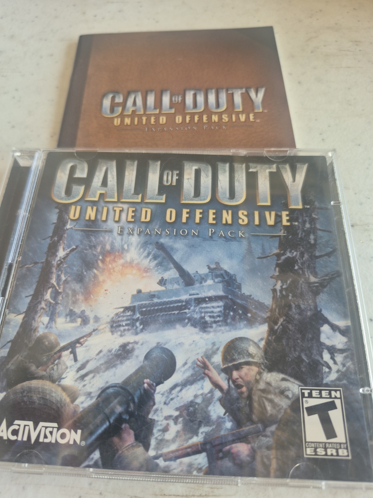 Call of Duty United Offensive Expansion Pack (Windows PC, 2004) With Manual 