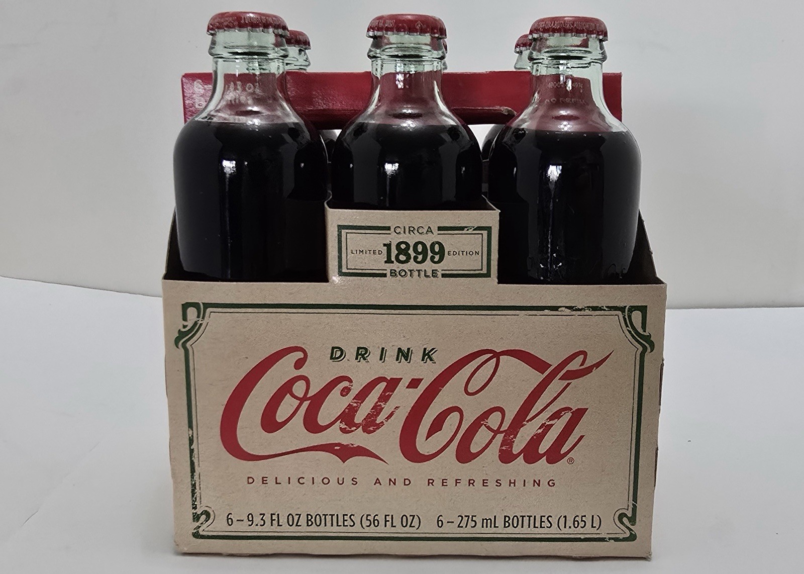 Coca-Cola Circa 1899 Limited Edition 6-pack Vintage 2007 Coca Cola Unopened