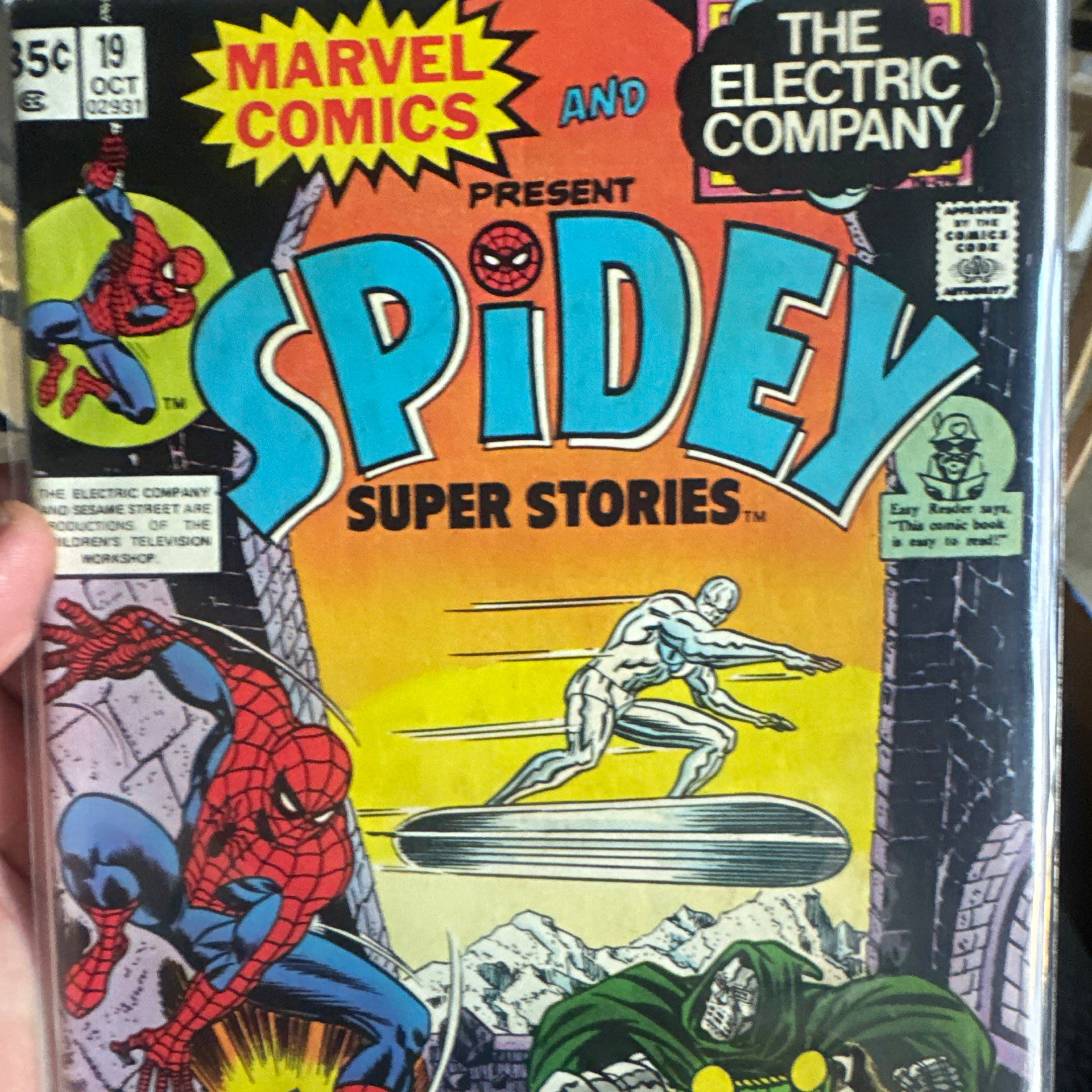 Marvel Comics Spidey Super Stories #19 Oct 1976 Spider-Man John Romita Sr.