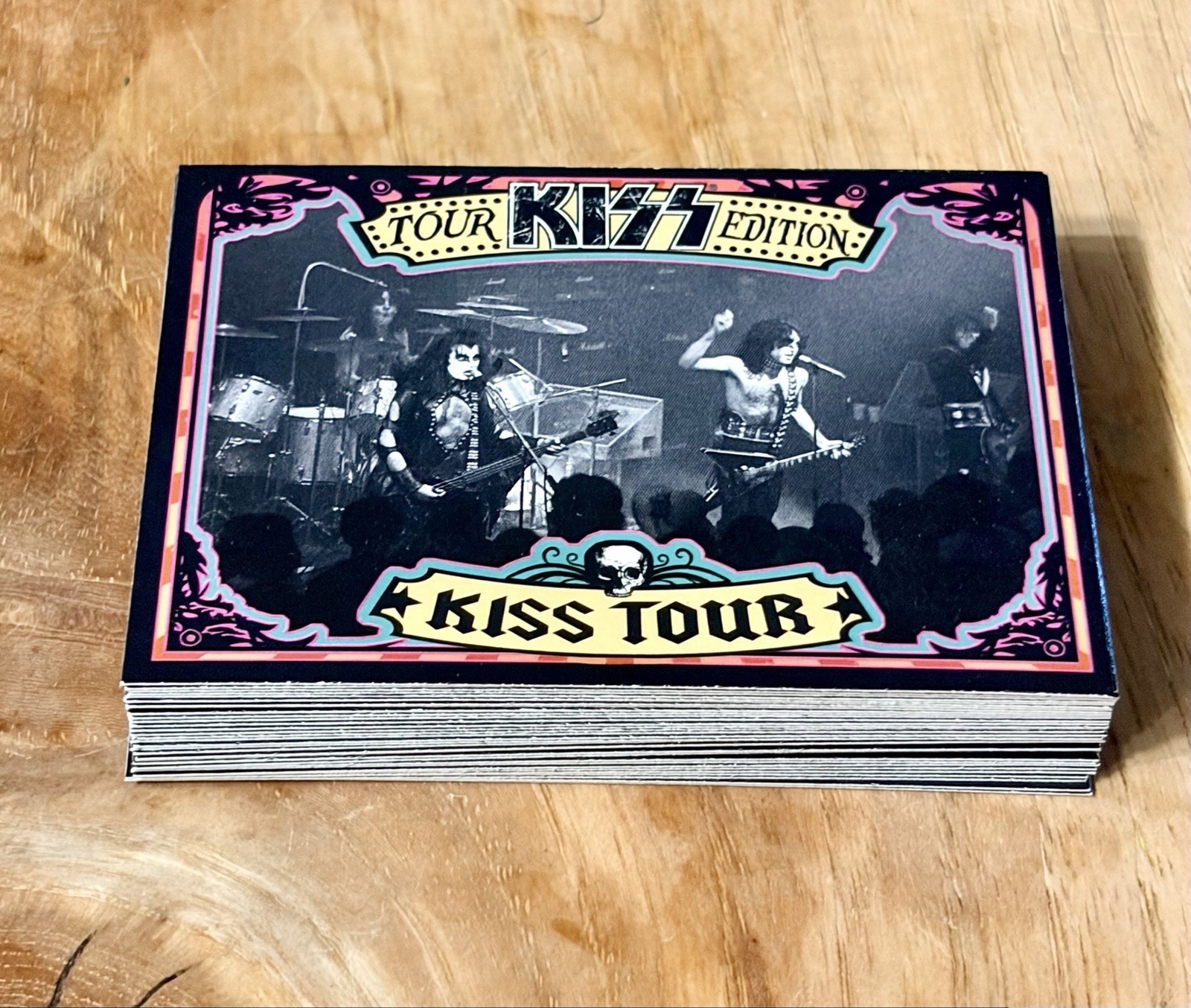 KISS Tour Edition Trading Cards 33 Card Deck Box 3 Of 3