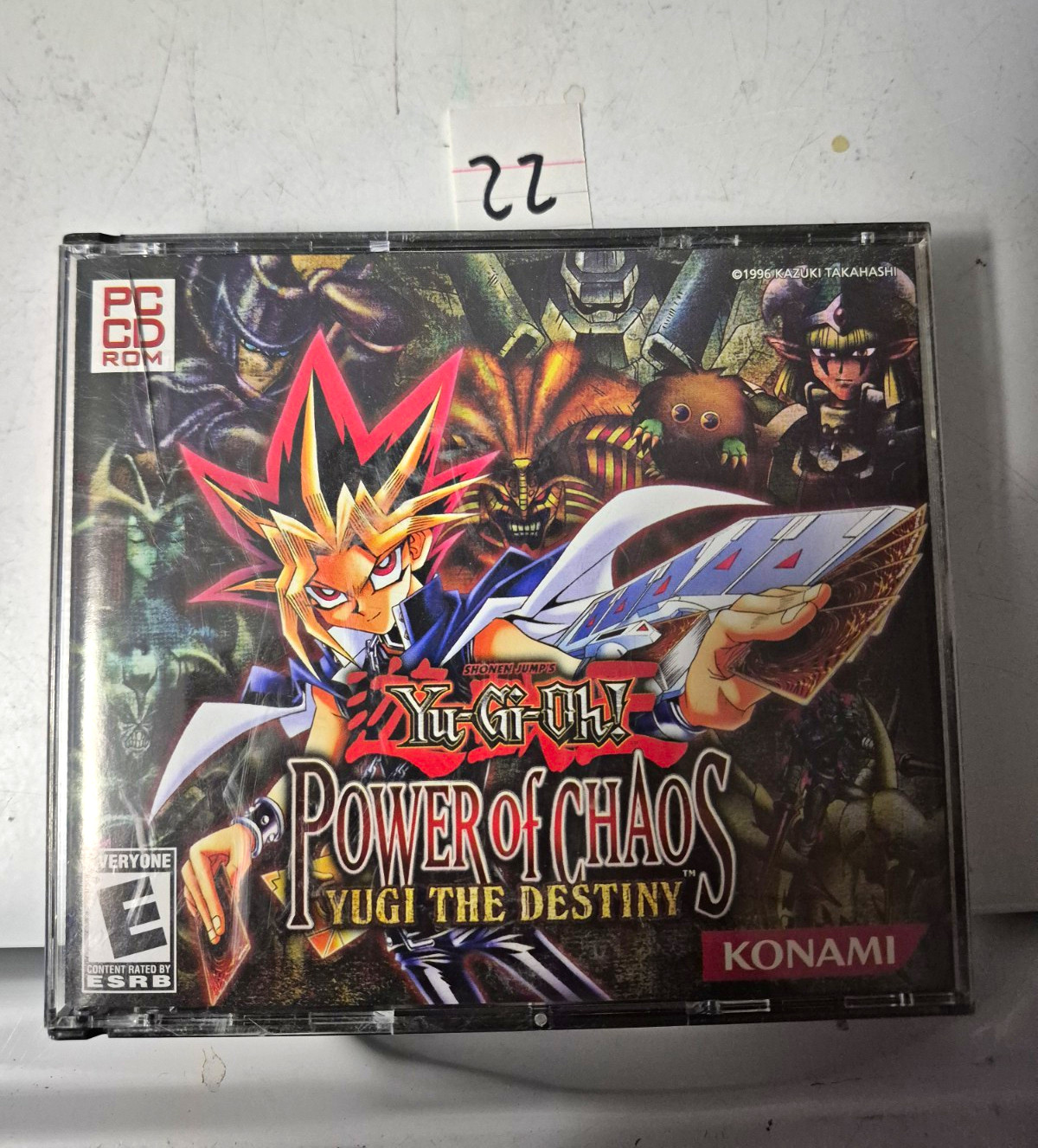 Konami Yu-Gi-Oh Power of Chaos: Yugi the Destiny PC CD-ROM, E, Manual
