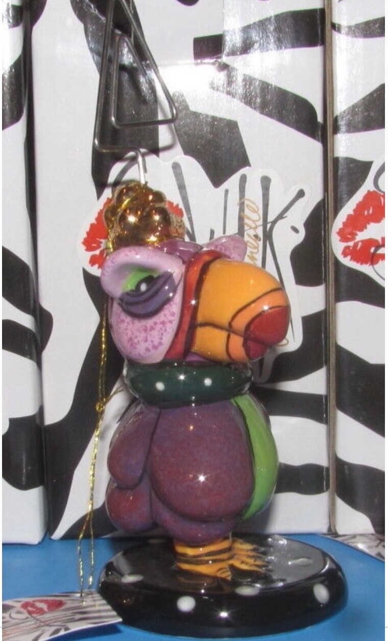 SWAK Flossie Toucan Bird Photo Clip Lynda Corneille Character Collectibles NIB