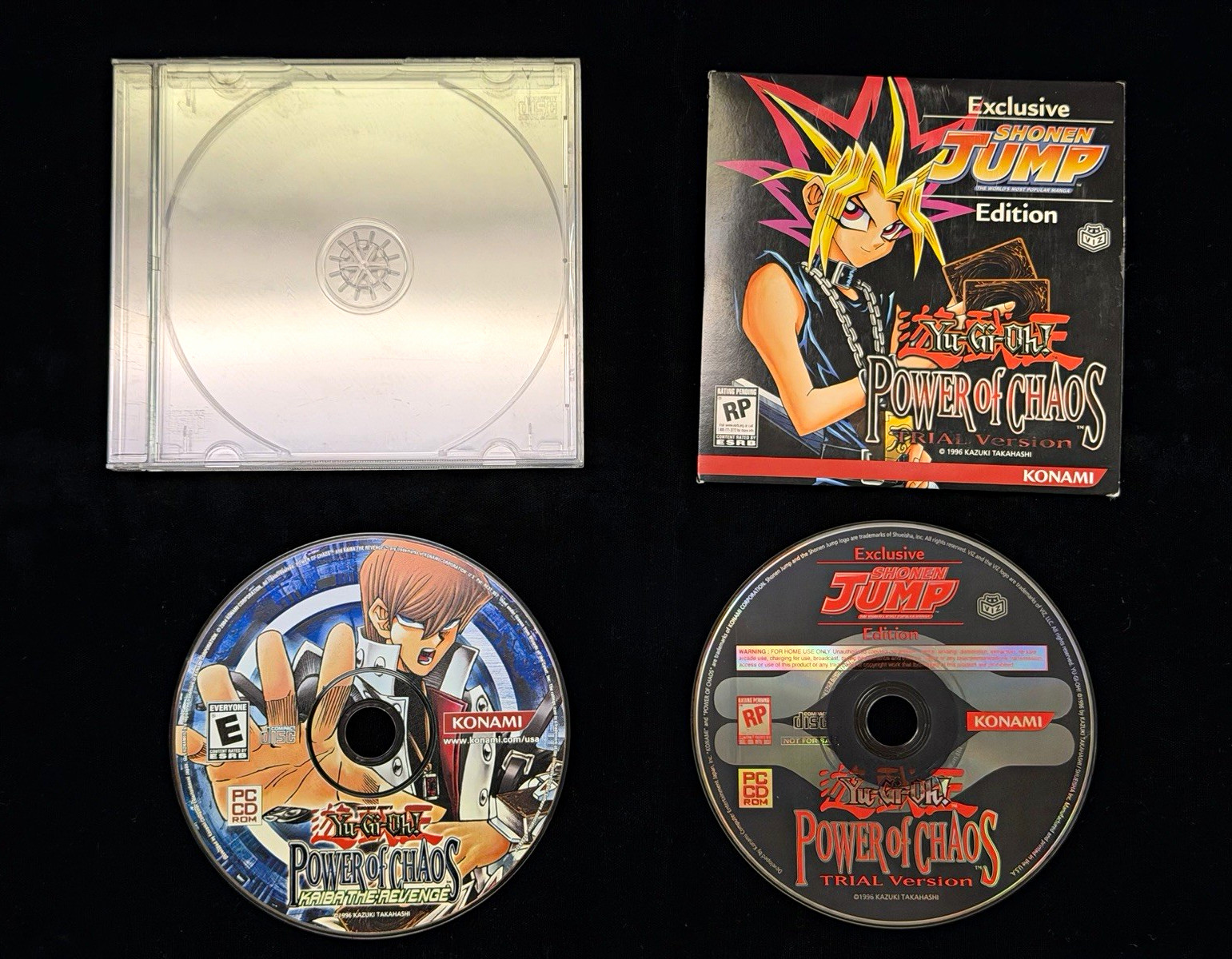 Konami Yu-Gi-Oh Power of Chaos: Kaiba the Revenge PC CD-ROM & Shonen Jump Trial