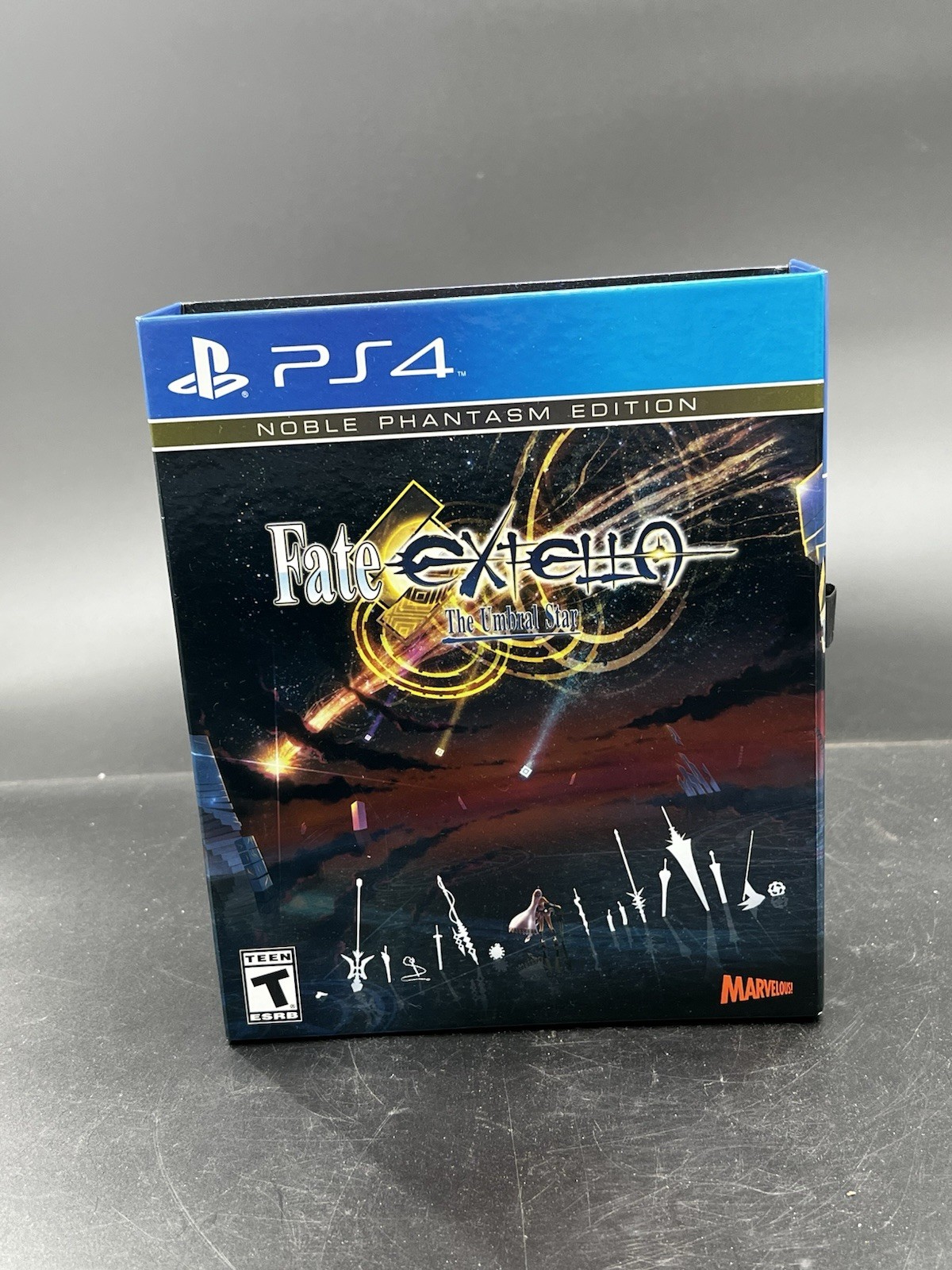 Fate/Extella The Umbral Star Noble Phantasm Edition PS4 NO GAME *VIDEO *READ