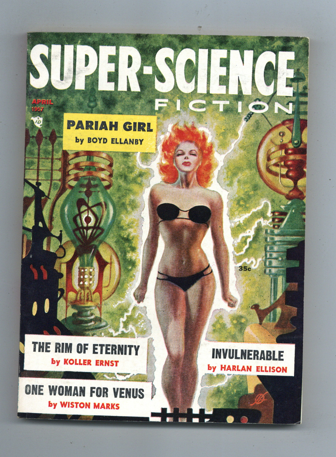 Super-Science Fiction Pulp Vol. 1 #3 NM 9.4 1957