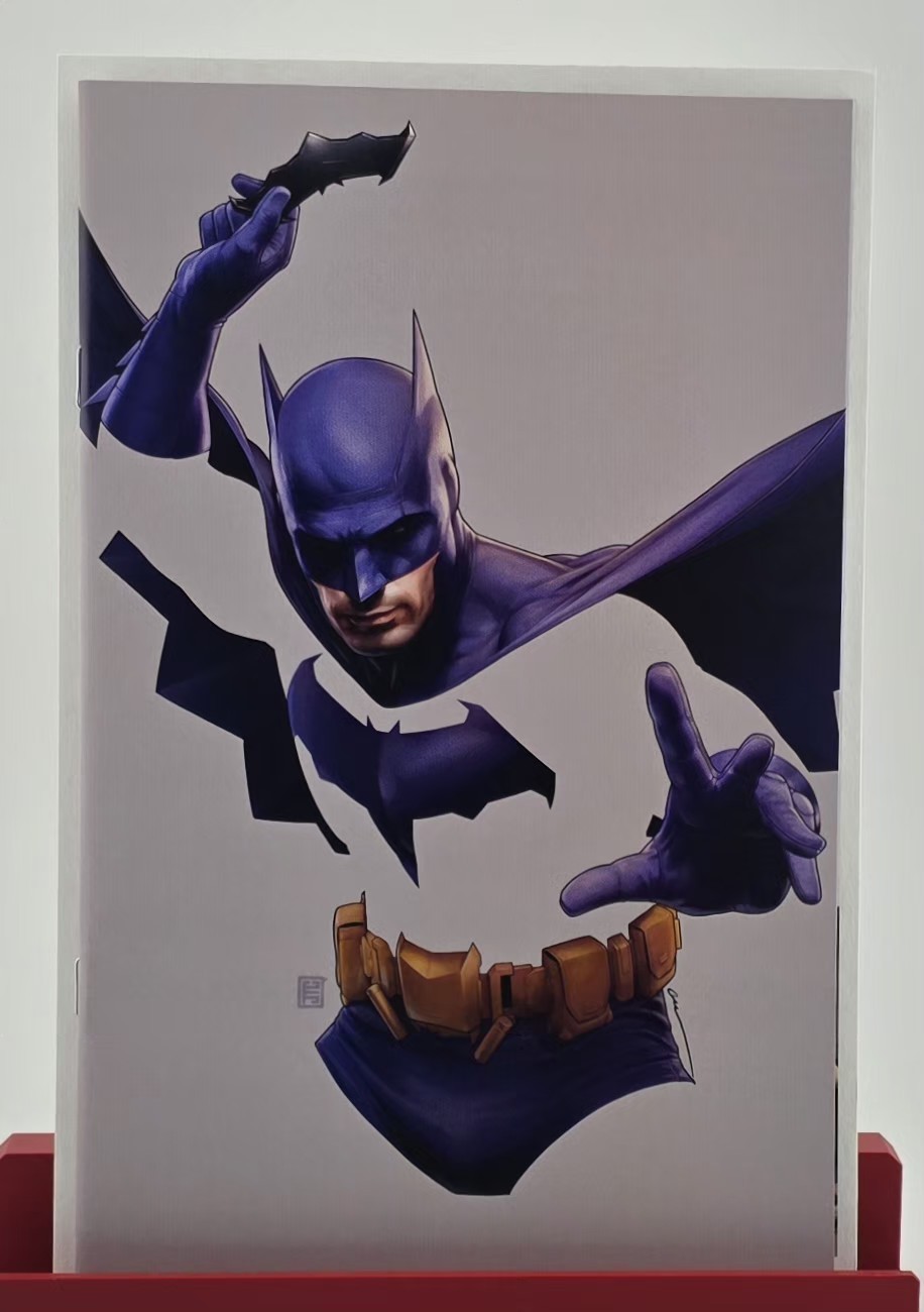 Batman JTC Virgin Negative Space SDCC 2026 Signed by John Tyler Christopher NM