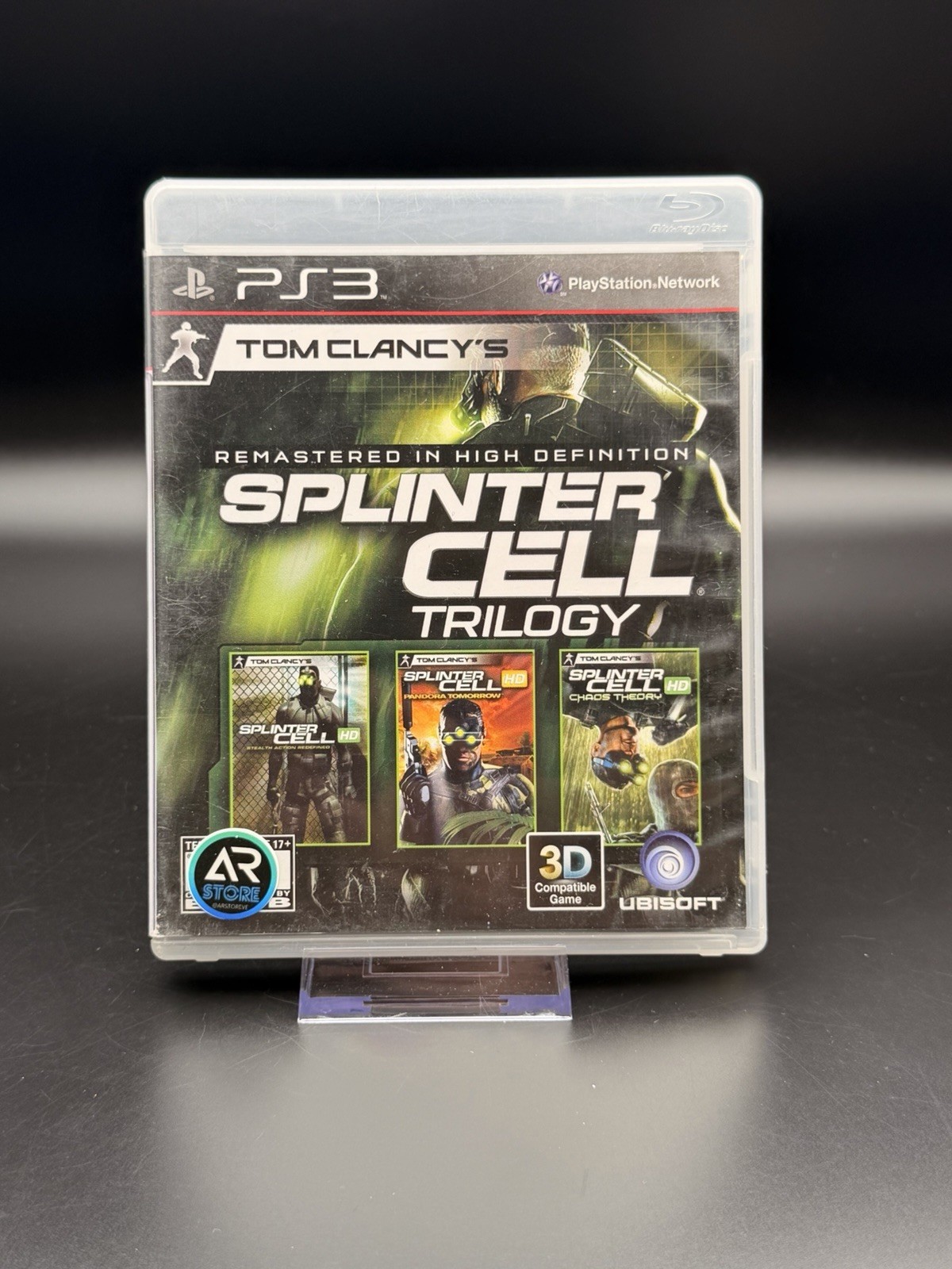 Tom Clancy\'s Splinter Cell: Trilogy (Sony PlayStation 3, 2011) Tested W/ Manual