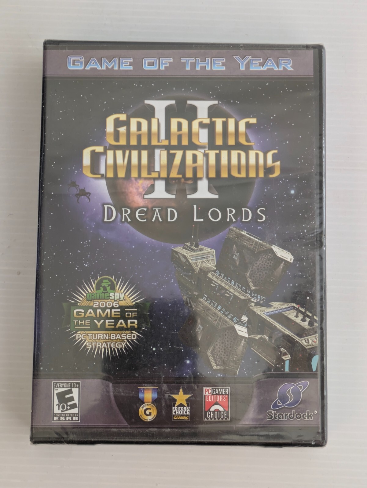 Galactic Civilizations II 2 Dread Lords Game of the Year Ed. PC DVD ROM NIB
