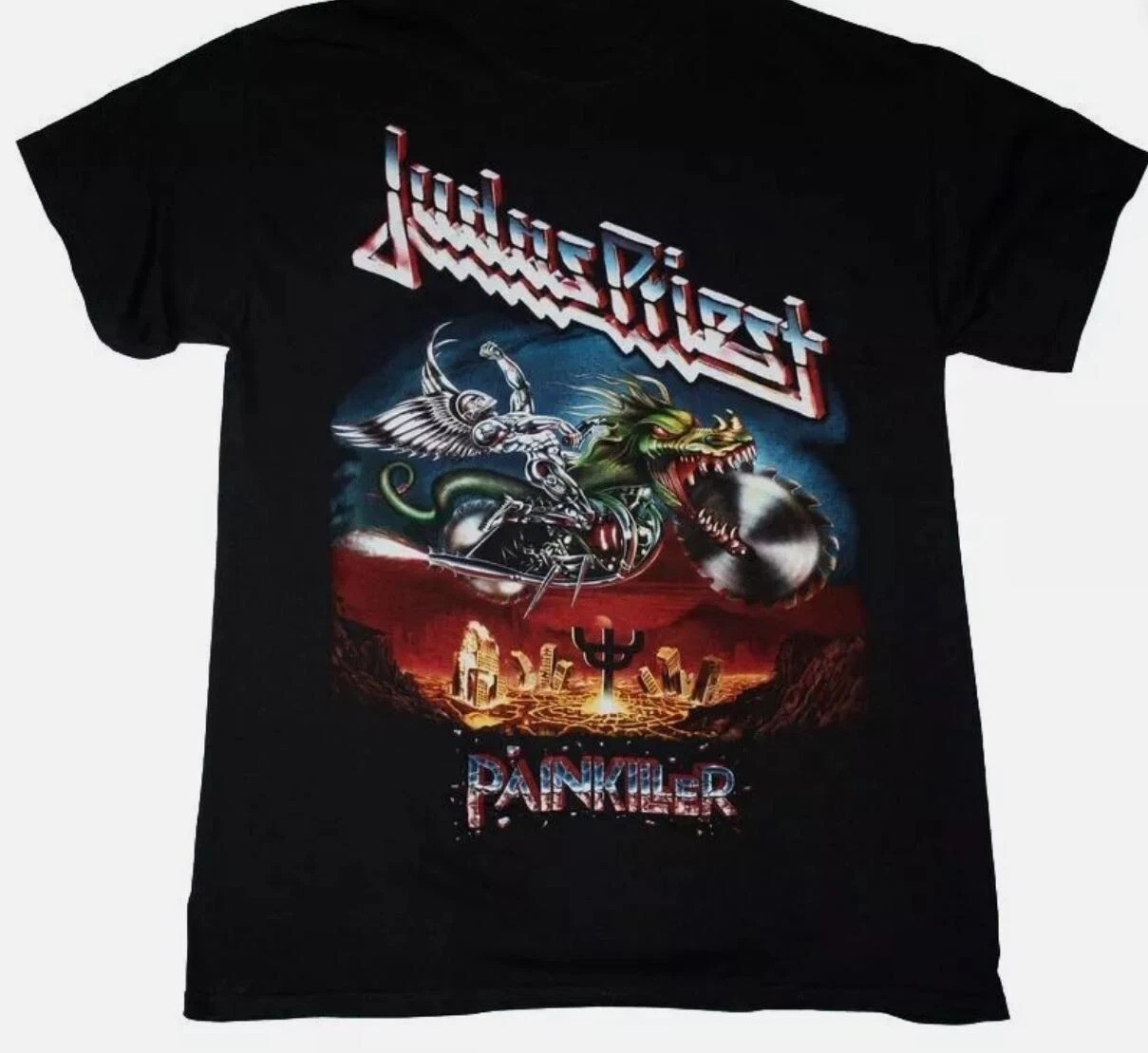 Popular Judas Priest Painkiller 1990 Gift Funny  All Size Tee U18.214