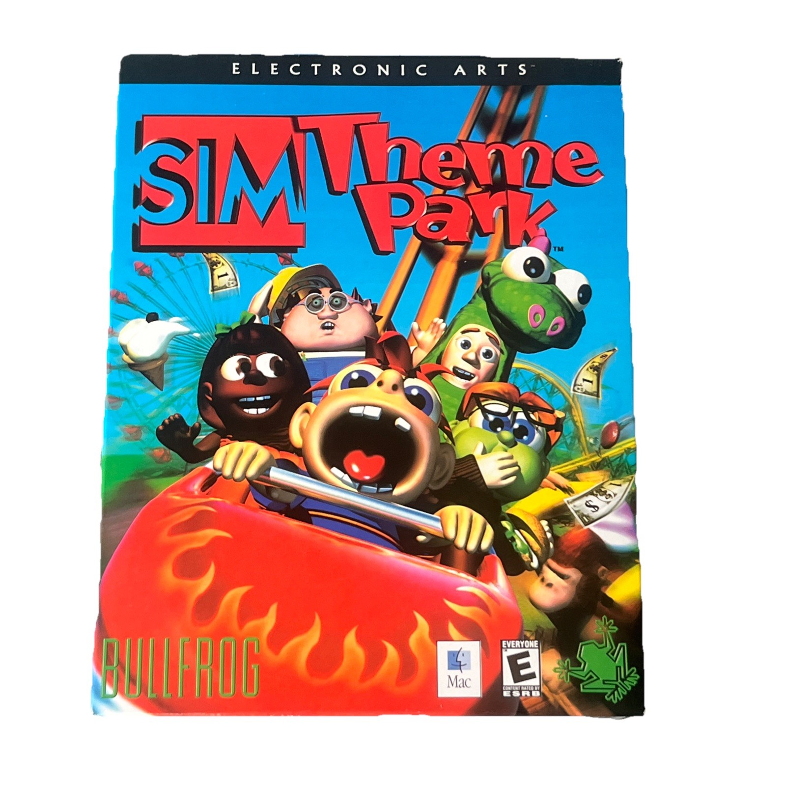 Very Good 1999 SIM Theme Park PC Game Bullfrog Electronic Arts
