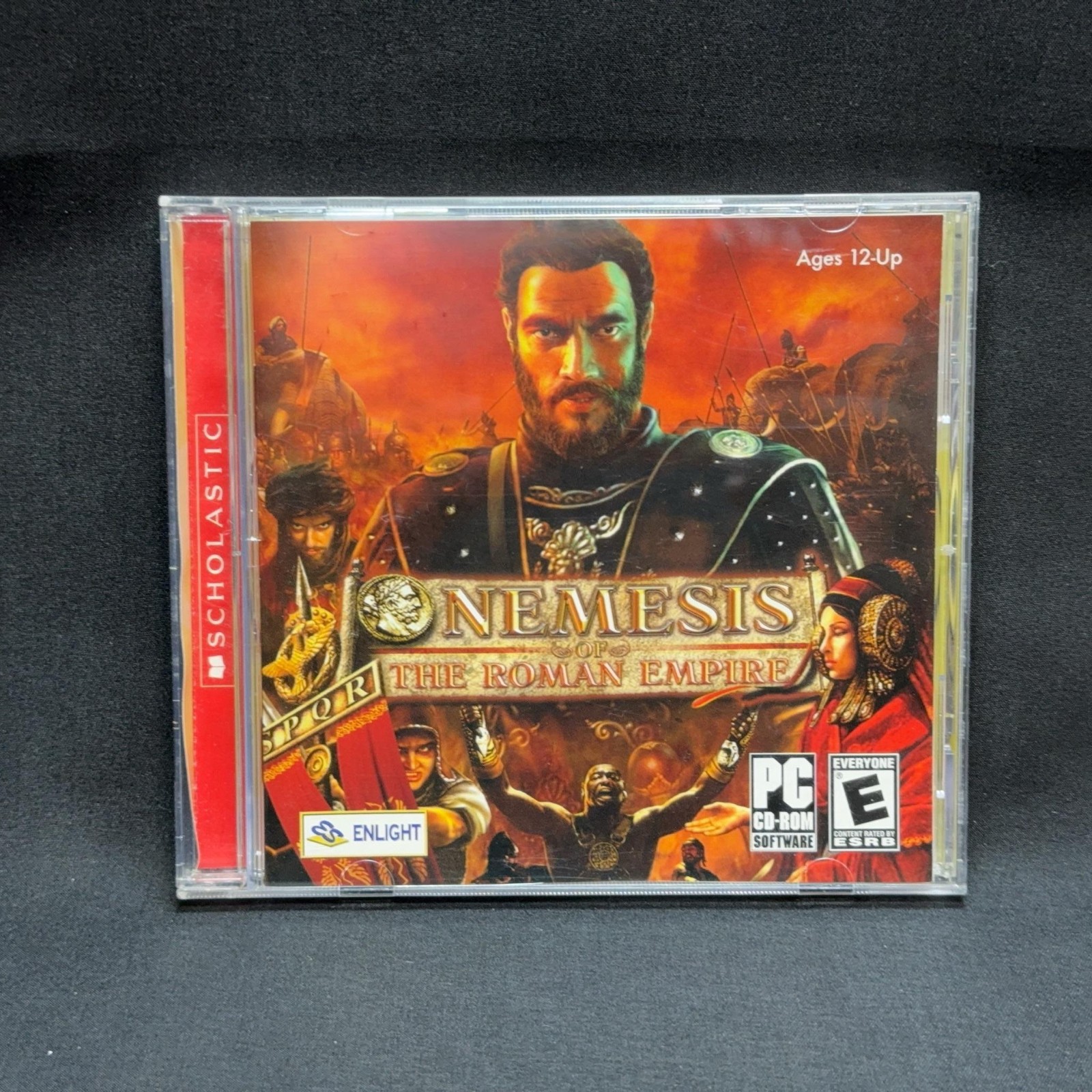 Case Manual ONLY Nemesis Of The Roman Empire PC CD-ROM Game NO GAME Disc