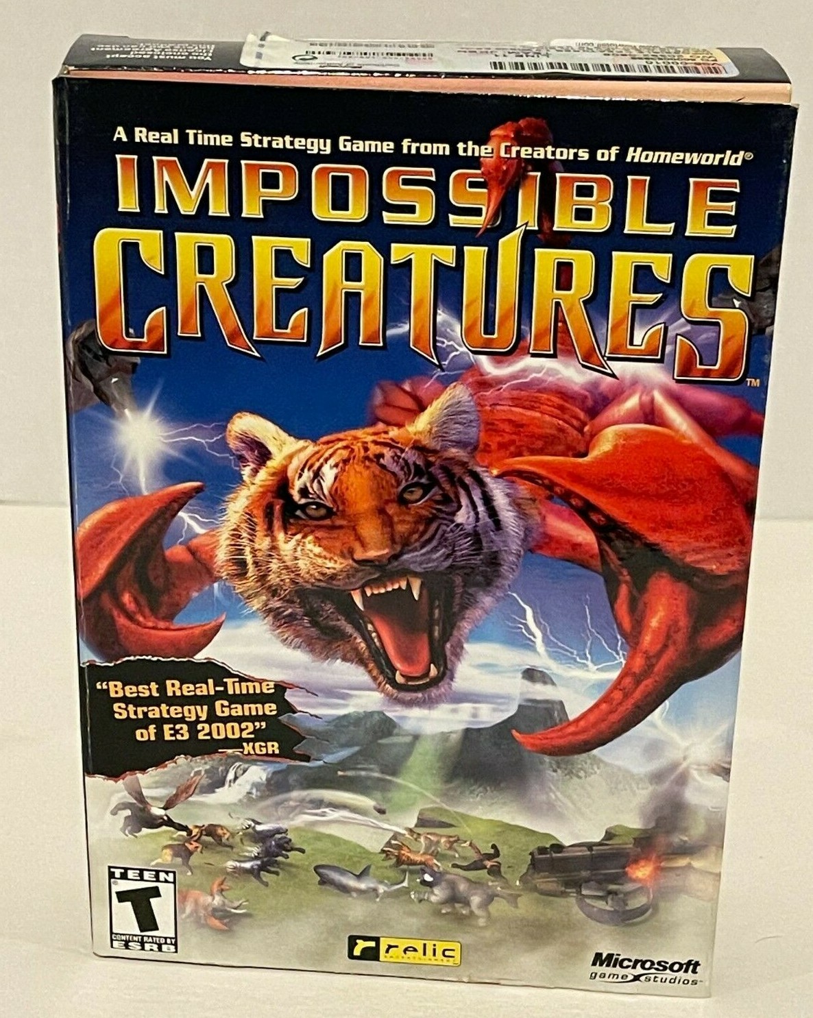 Impossible Creatures PC Computer Video Game Microsoft NTSC Medium Box Sealed NEW