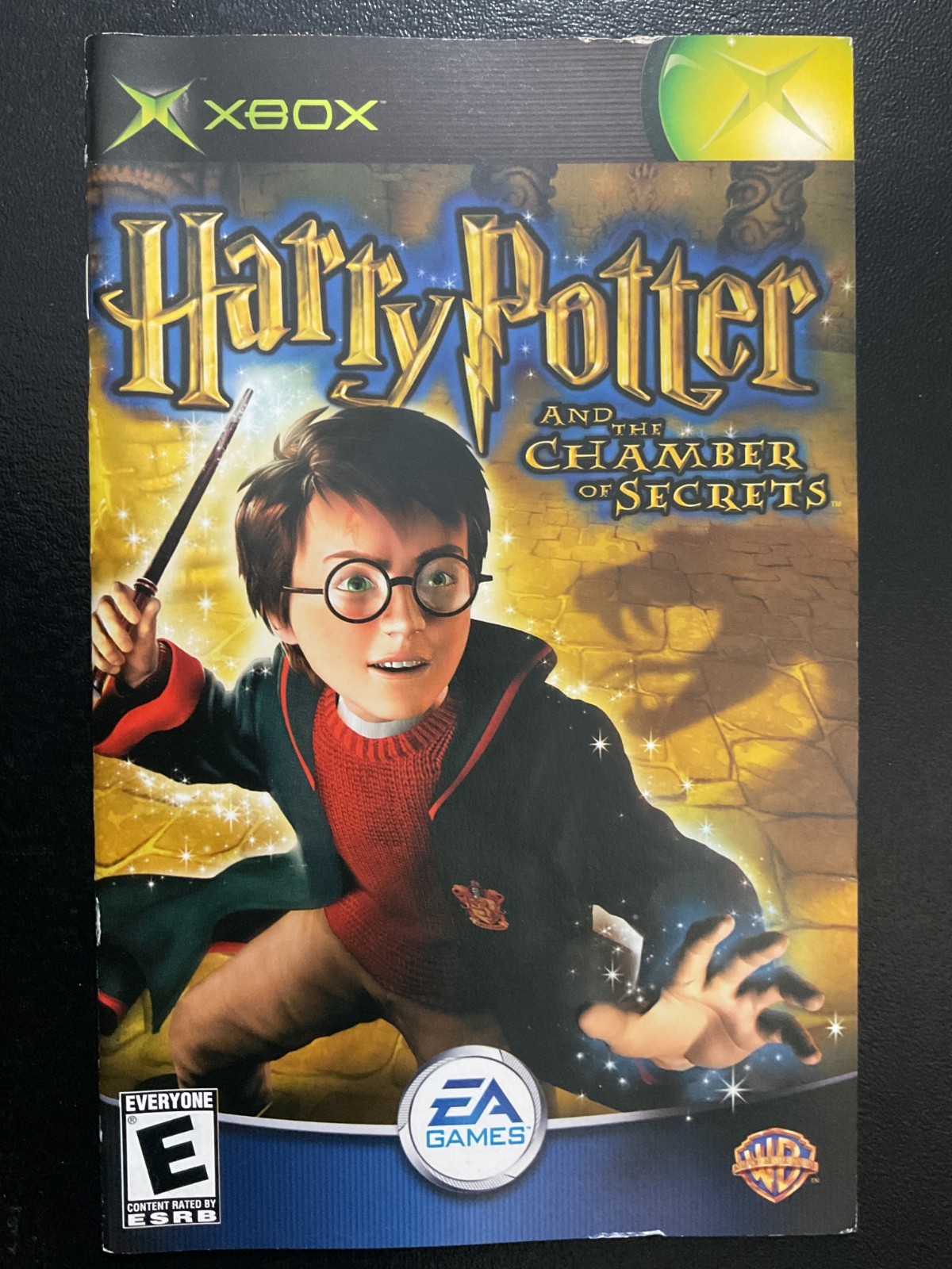 Harry Potter and the Chamber of Secrets Microsoft XBOX Instruction Manual Only