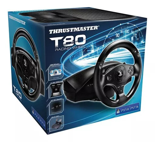 Thrustmaster T80 PS4 Controller Wheel for PS4 Gaming Hardware