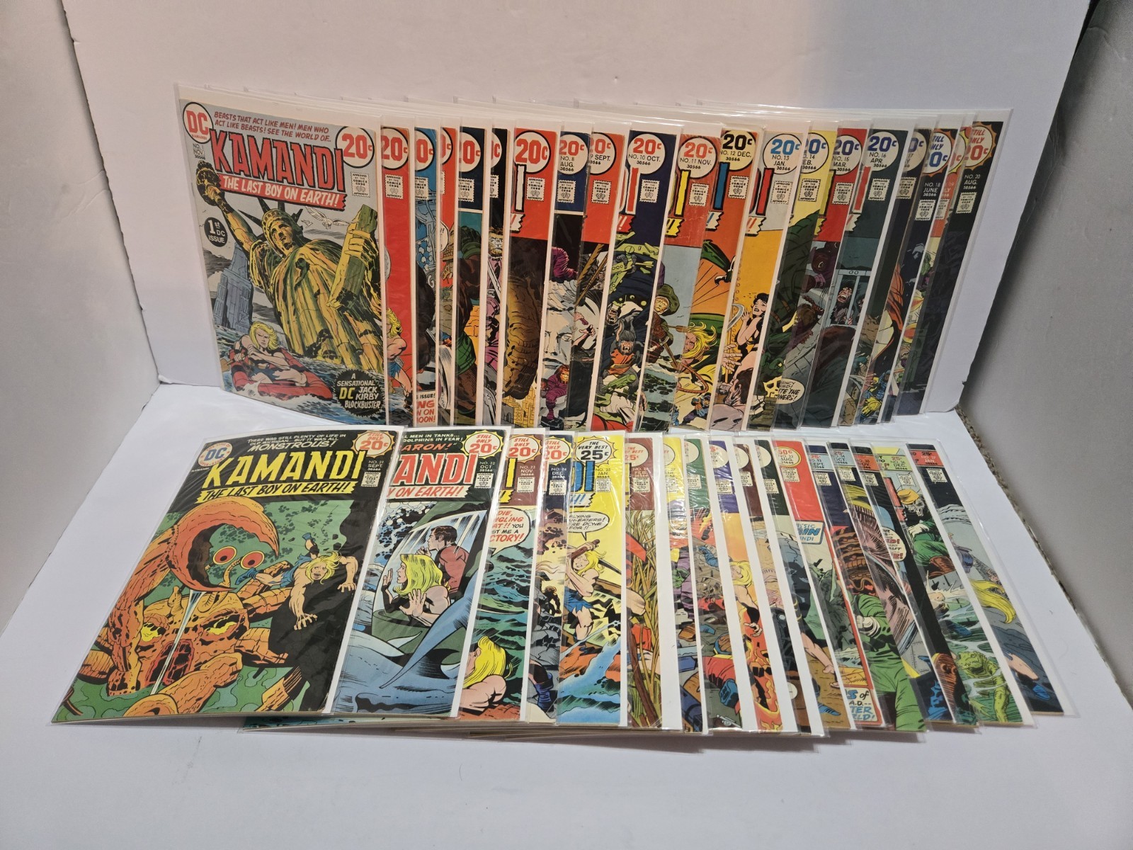 Kamandi The Last Boy on Earth 1 - 37 Complete Series DC Comics Jack Kirby Nice