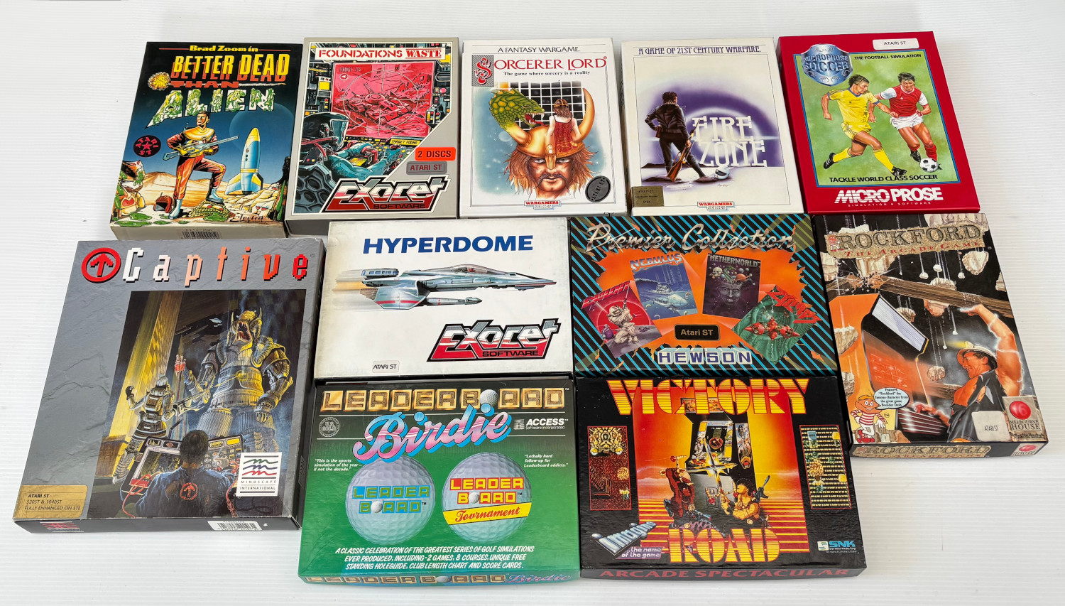 14 Atari ST games - Untested
