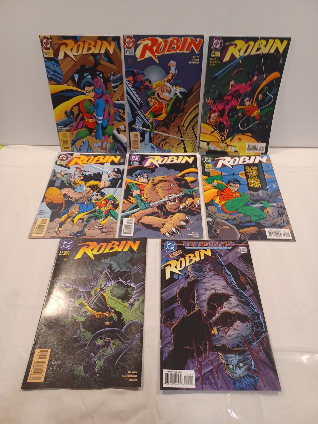 DC Comics Robin Comic Book Lot #16 - 23