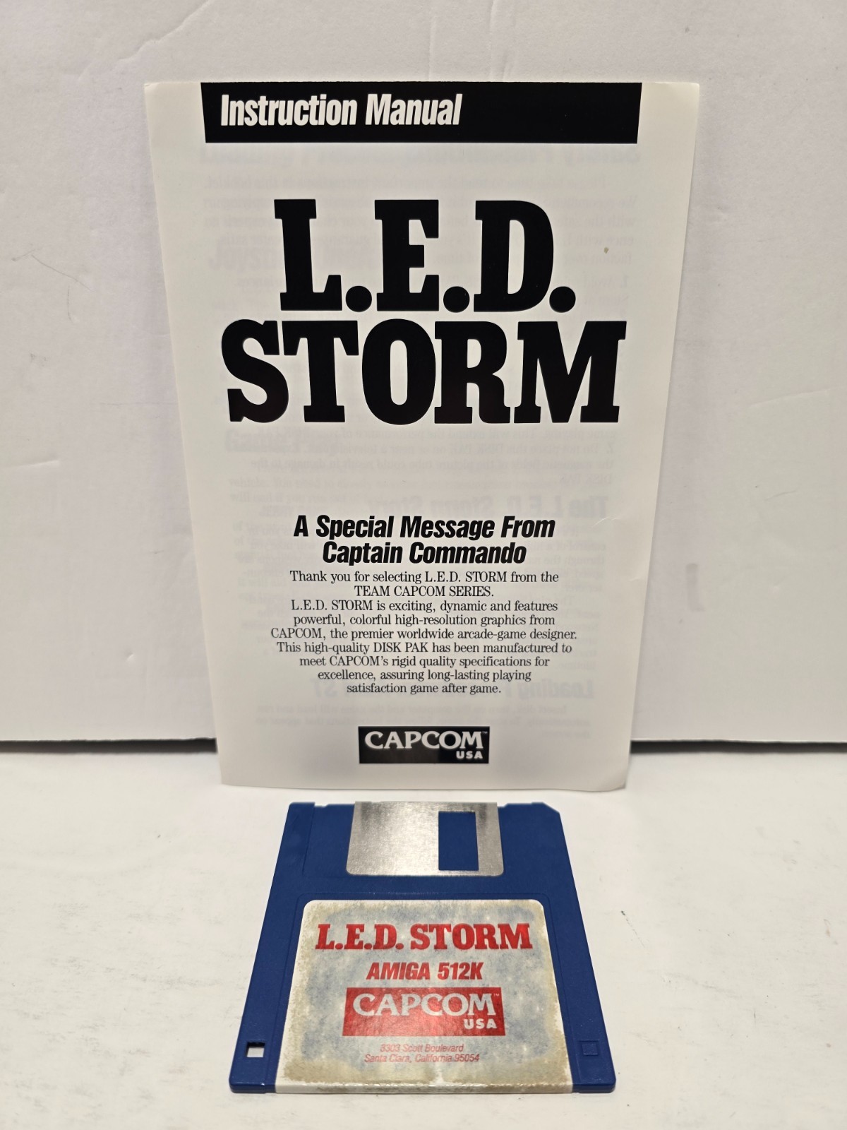 L.E.D Storm w/ Manual 3.5