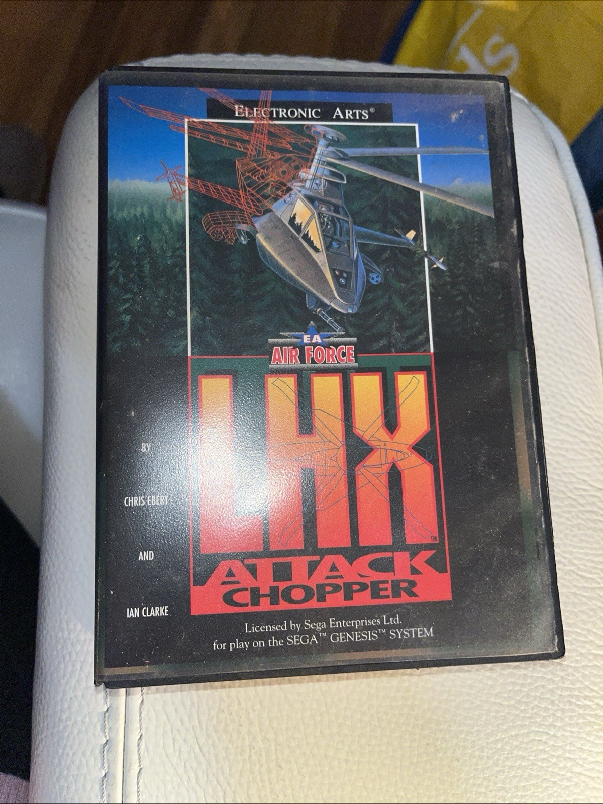 LHX Attack Chopper (Sega Genesis, 1992) In Case