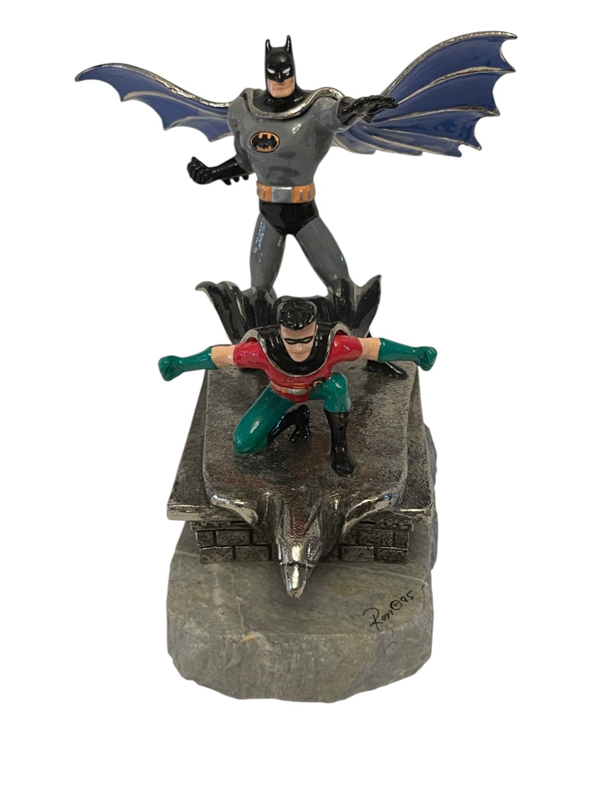 1995 BATMAN ANIMATED +ROBIN Warner Bros Store Exclusive RON LEE Statue # 414/500
