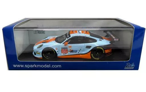 1/43 Spark Porsche 911 RSR Le Mans 2017 Gulf Racing UK #86 S5839