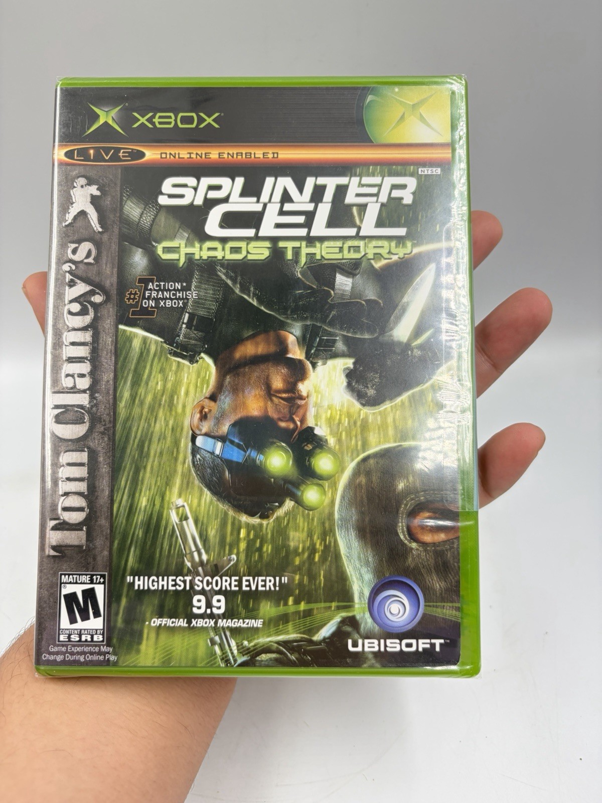 Tom Clancy's Splinter Cell: Chaos Theory Microsoft Xbox Ubisoft 2005 SEALED