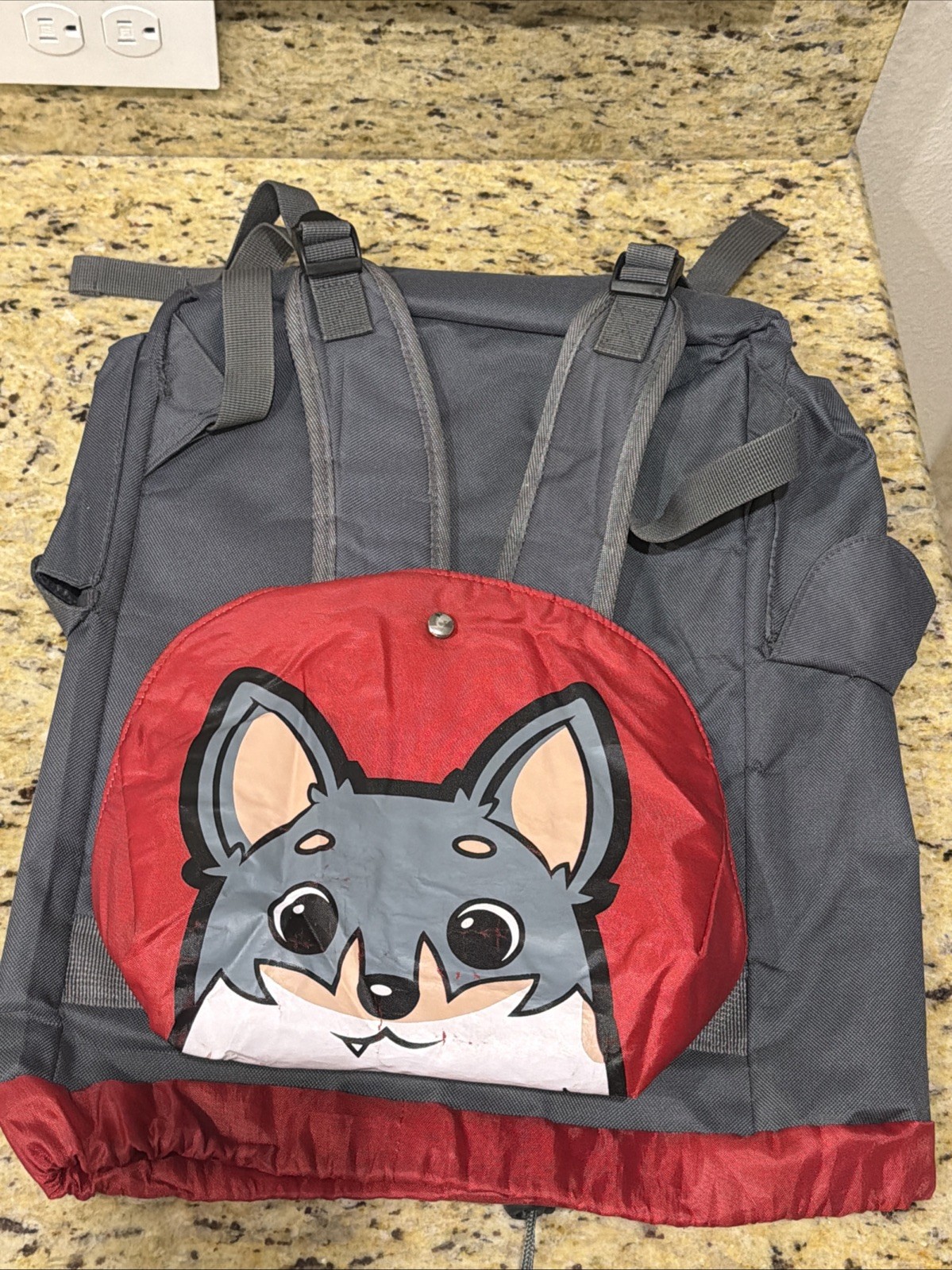 RARE Authentic RWBY Beacon Academy Backpack with Zwei in Top Rooster Teeth