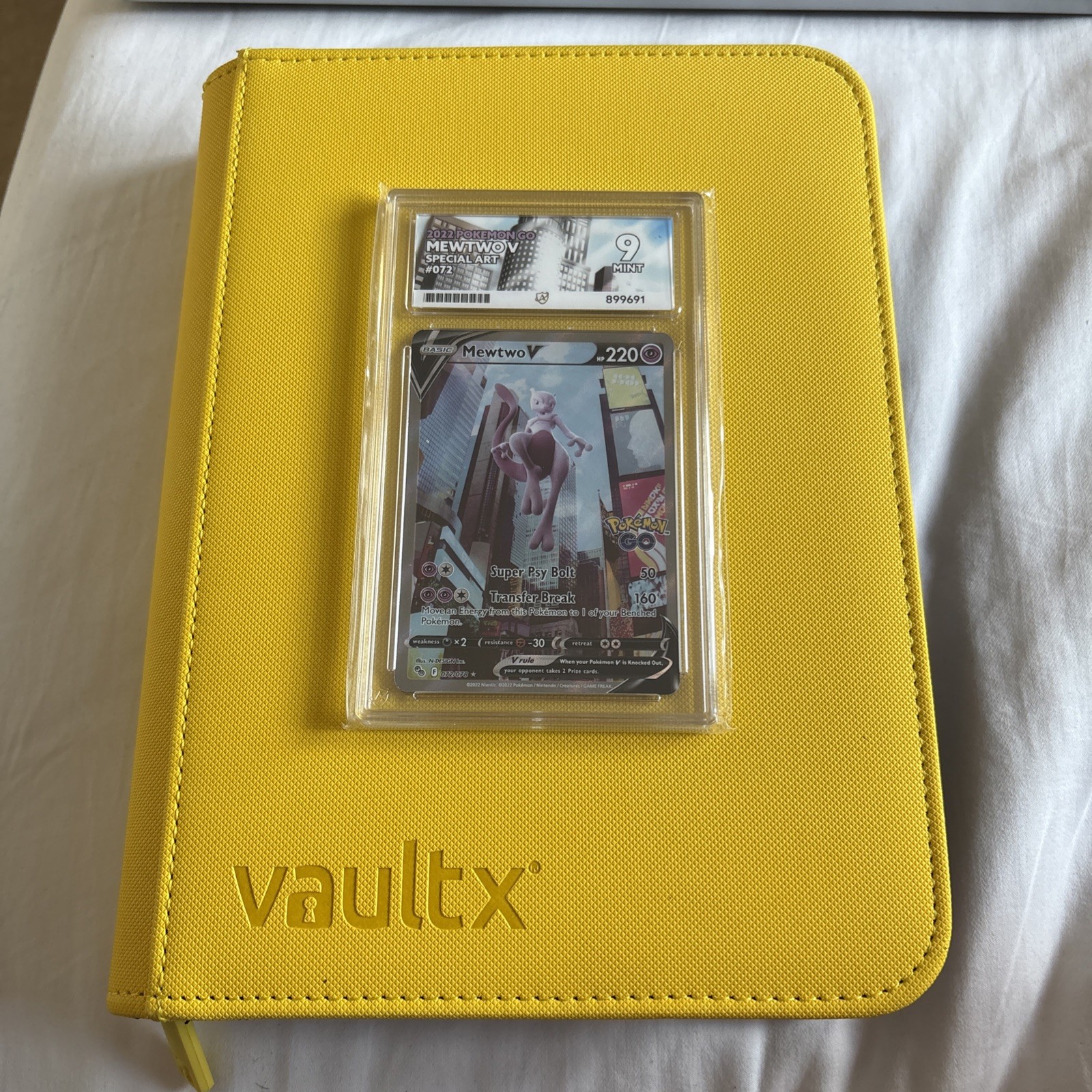 2022 Pokemon SWSH Pokemon Go Complete Master Set + Promos in Vault X Binder