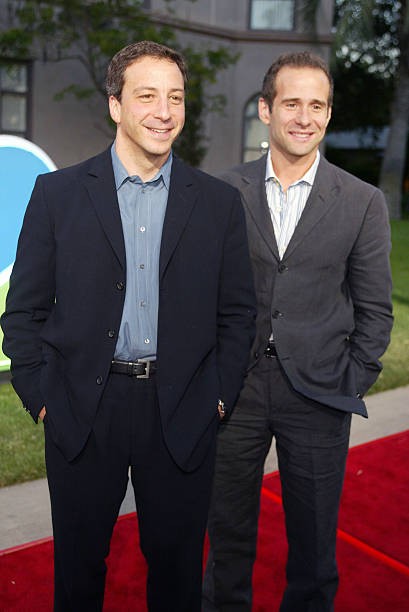 David Kohan Max Mutchnick at NBC's TCA Summer Tour Party Ritz-Carl- Old Photo