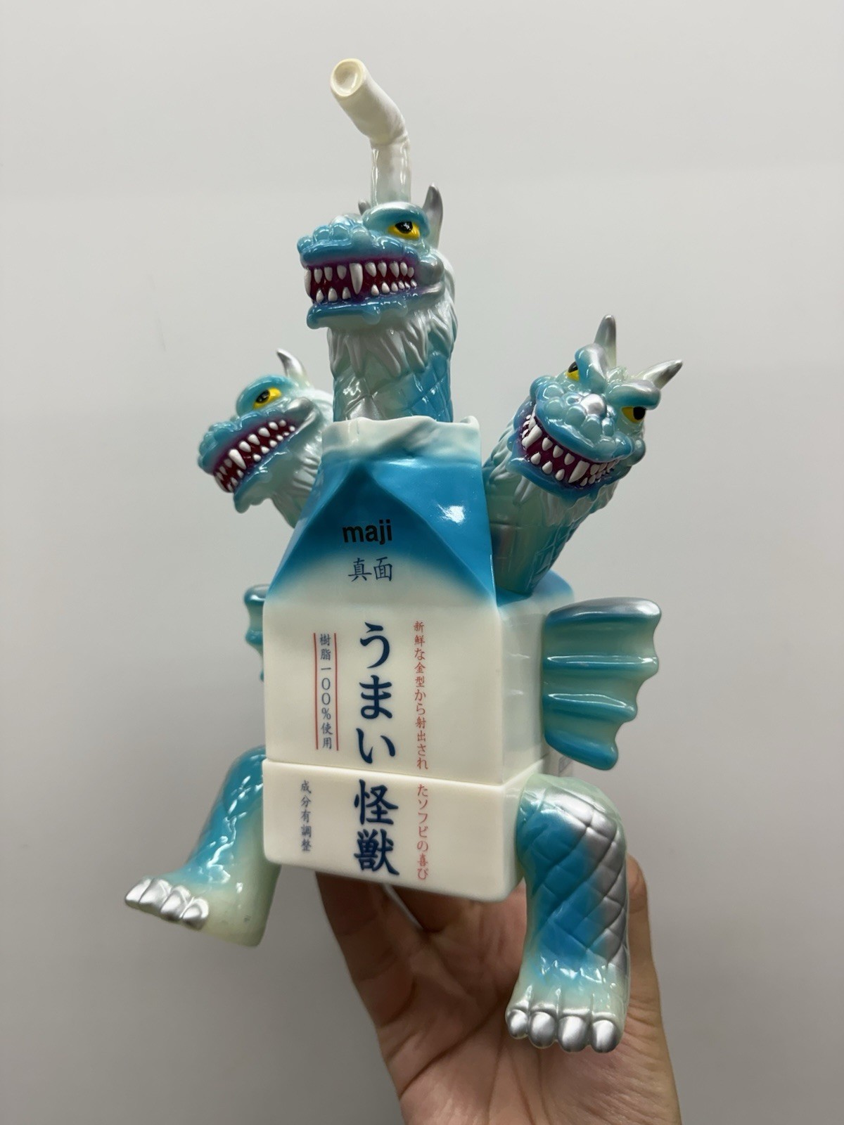 Studio Ookii MilkyDorah Maji White Milk Sofubi Kaiju