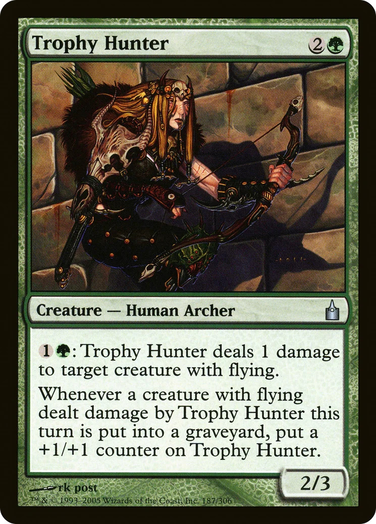 Trophy Hunter [Ravnica: City of Guilds] Magic MTG