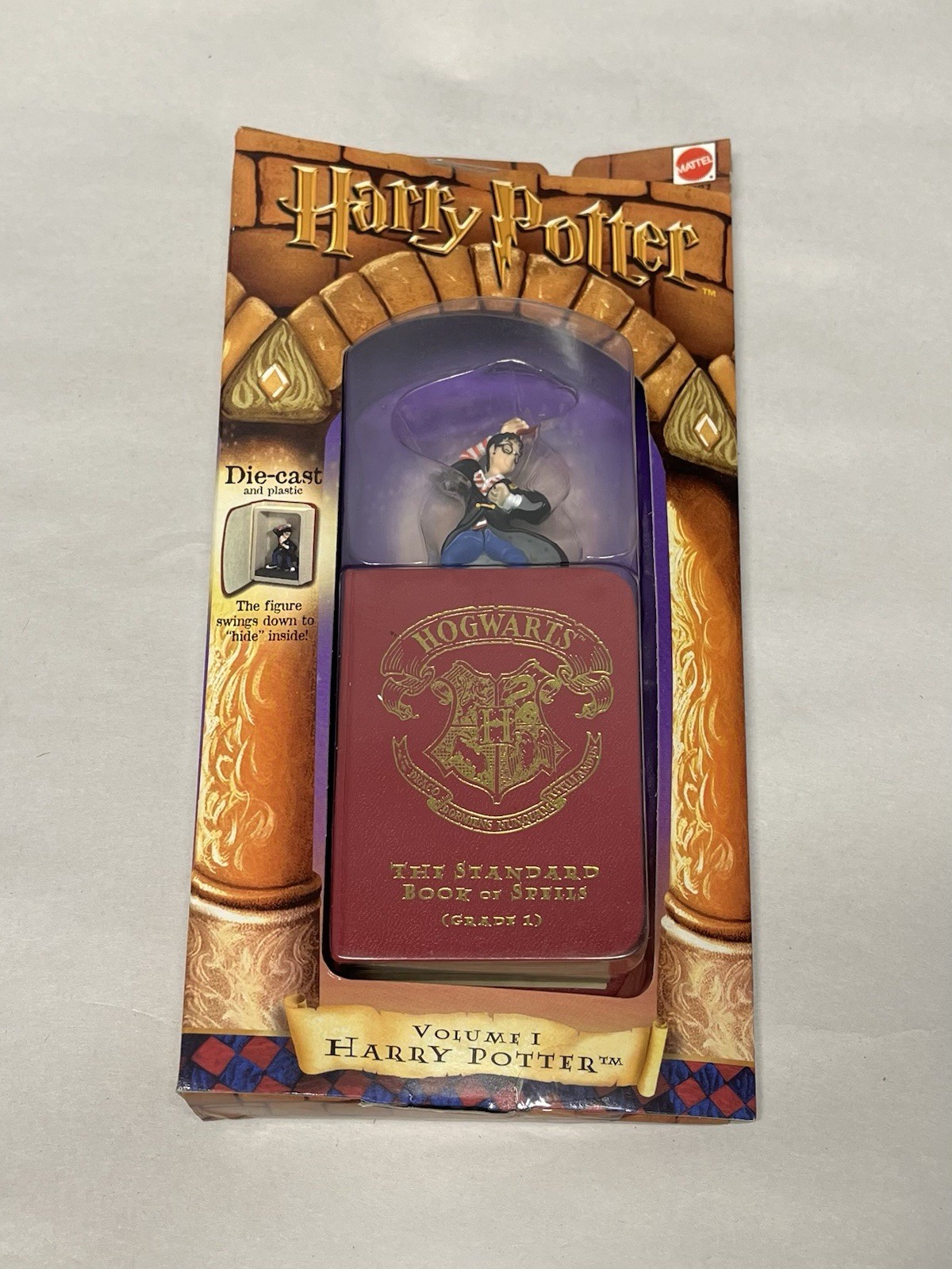 NEW - Vintage 2000 Mattel Harry Potter Volume I Die-Cast Figure 