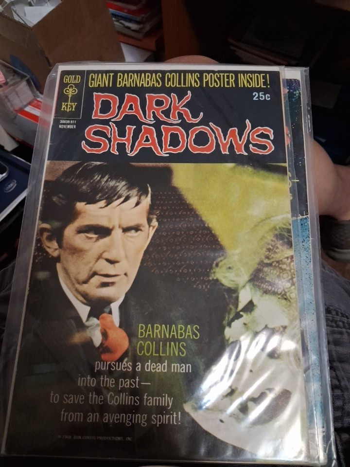 Lot Of 12 DARK SHADOWS Gold Key Comic Book 1969 thru 1975 See List