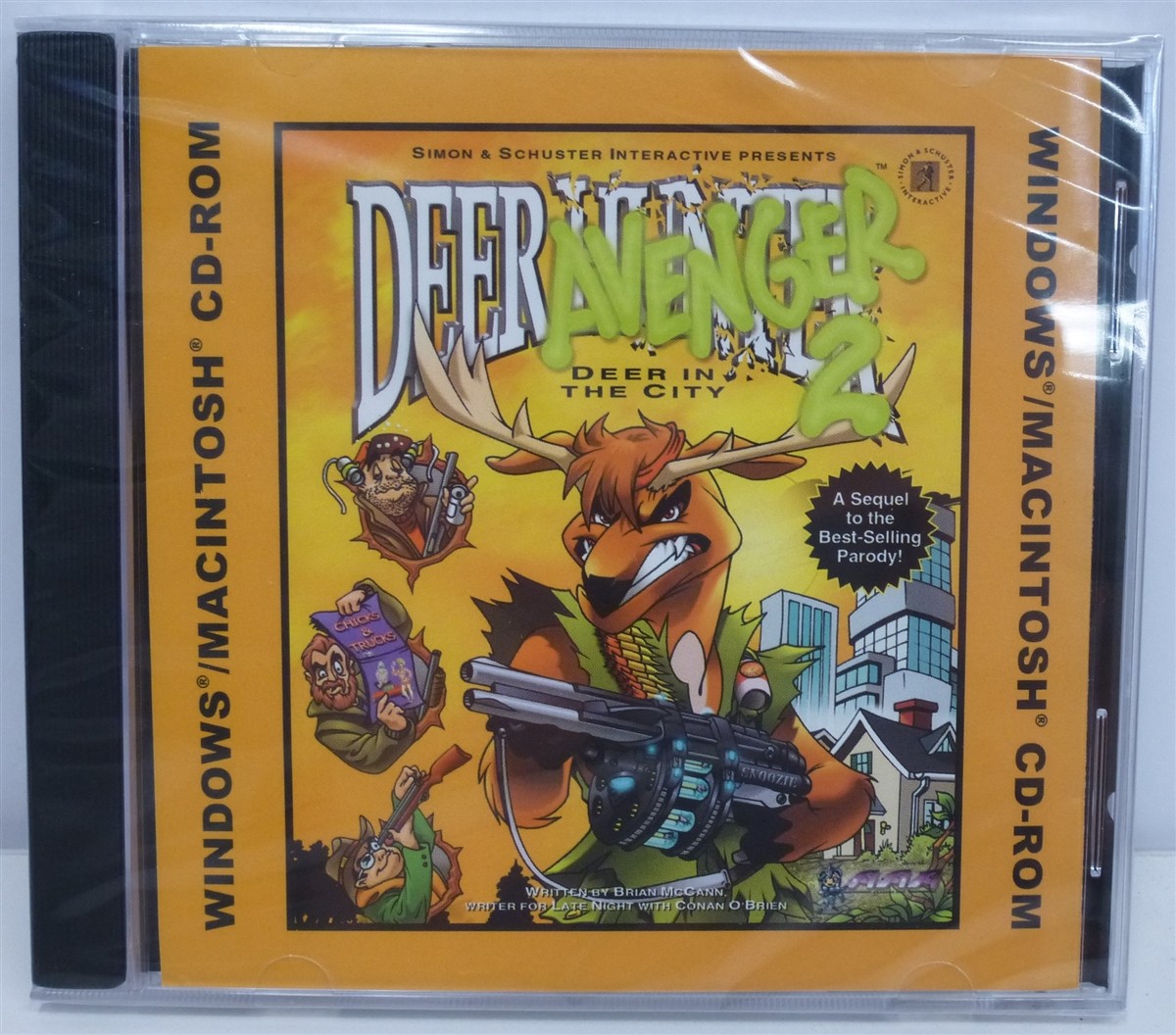 Video Game PC Deer Avenger 2 Deer in the city NEW SEALED Jewel