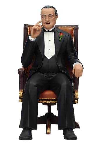 SD TOYS The Godfather PVC Movie Icons Don Vito Corleone Statue 15 cm,Figures