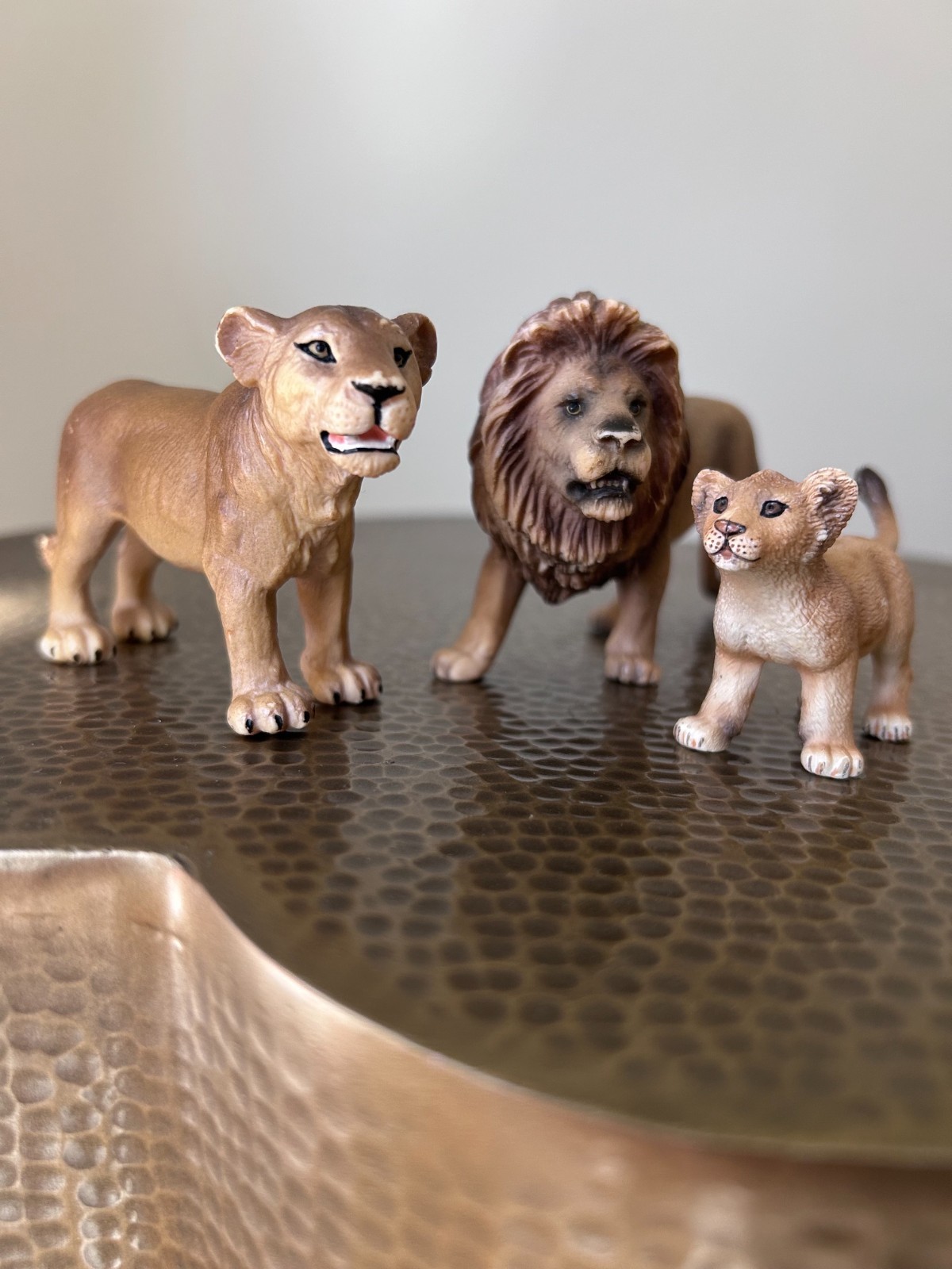 Schleich Lion Family | Male 2005, Lioness 2000 , Cub 2005